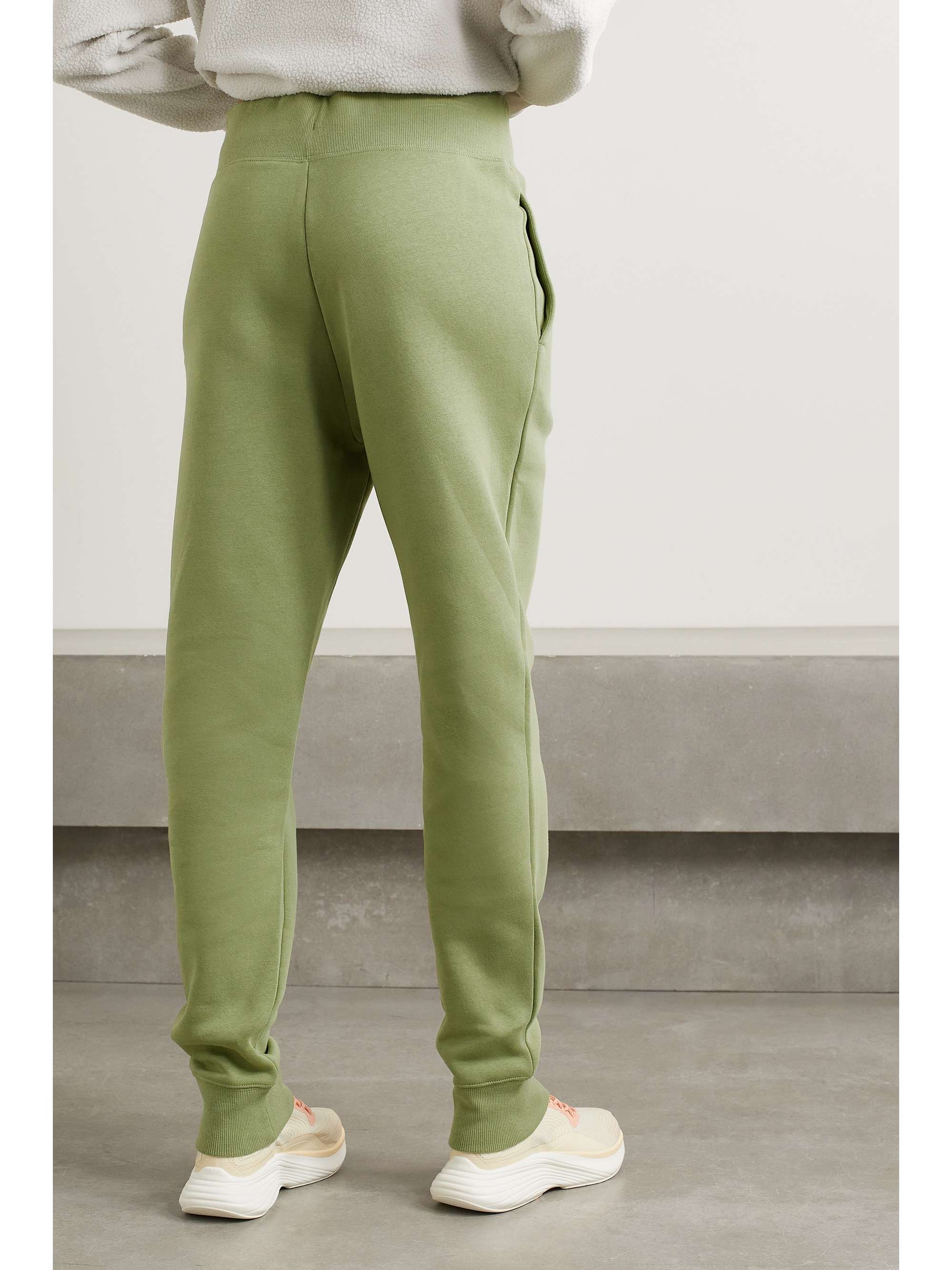 NIKE Phoenix cotton-blend jersey track pants
