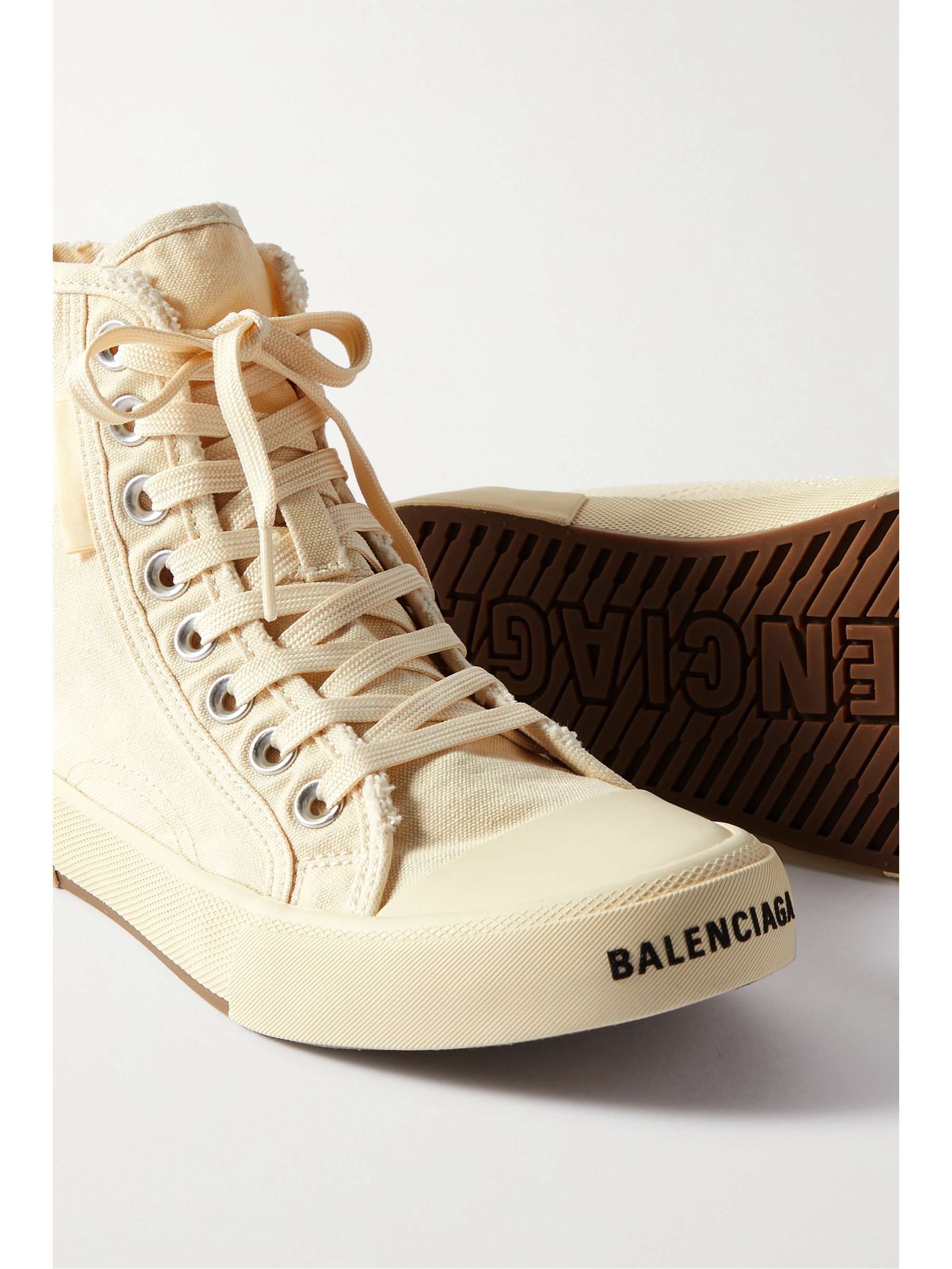 【までの】 Balenciaga PARIS HIGH TOP スニーカー 40 23ss ロゴプリン