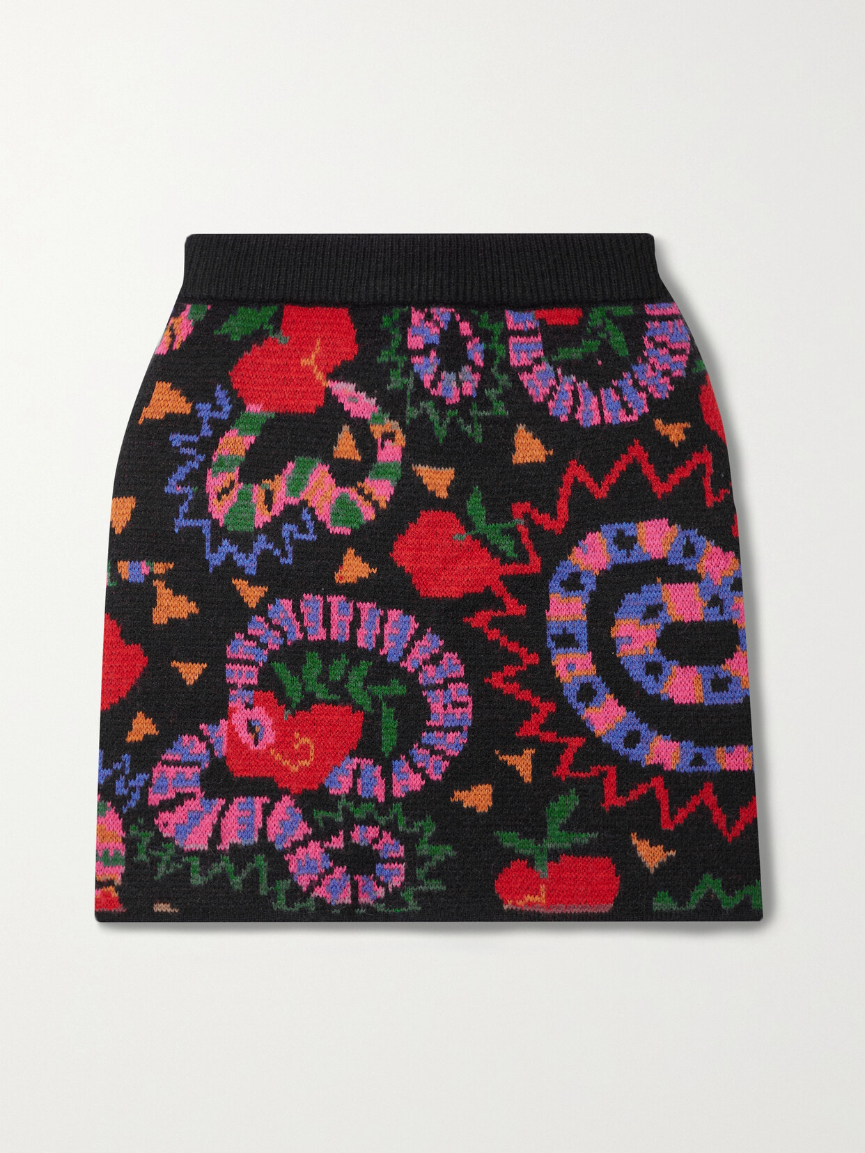 Farm Rio - Jacquard-knit Mini...