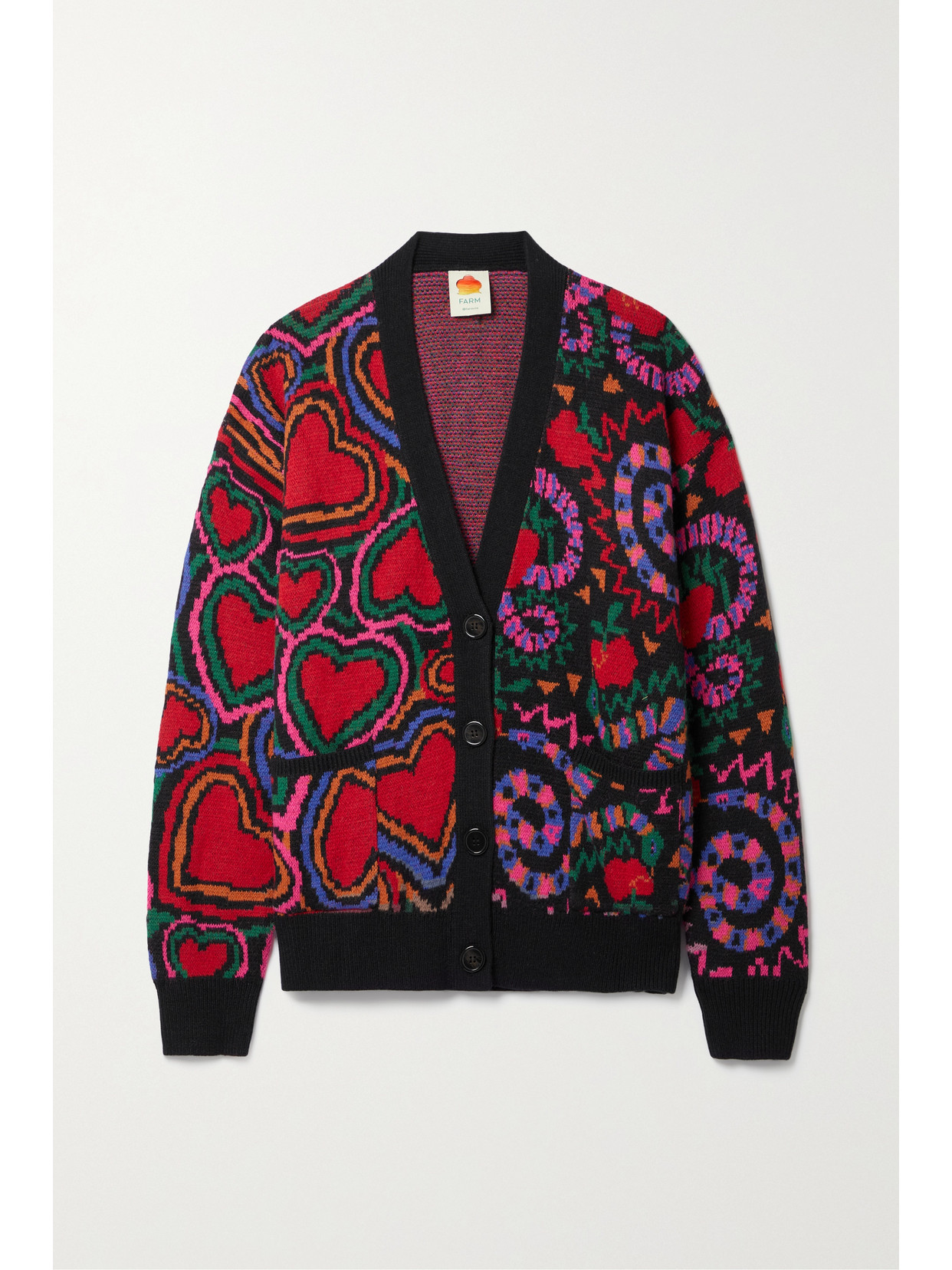 Farm Rio - Jacquard-knit...