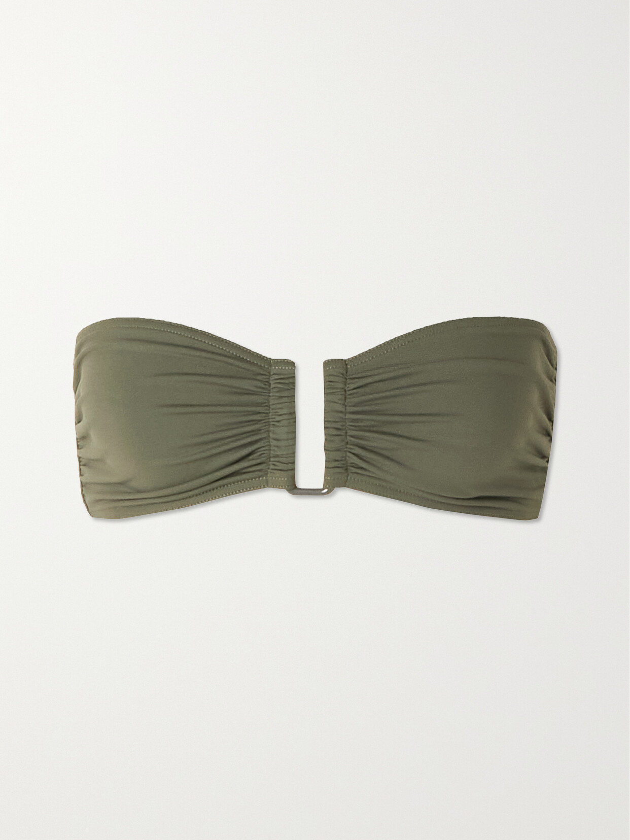 Eres Les Essentiels Show Bandeau Bikini Top - Green