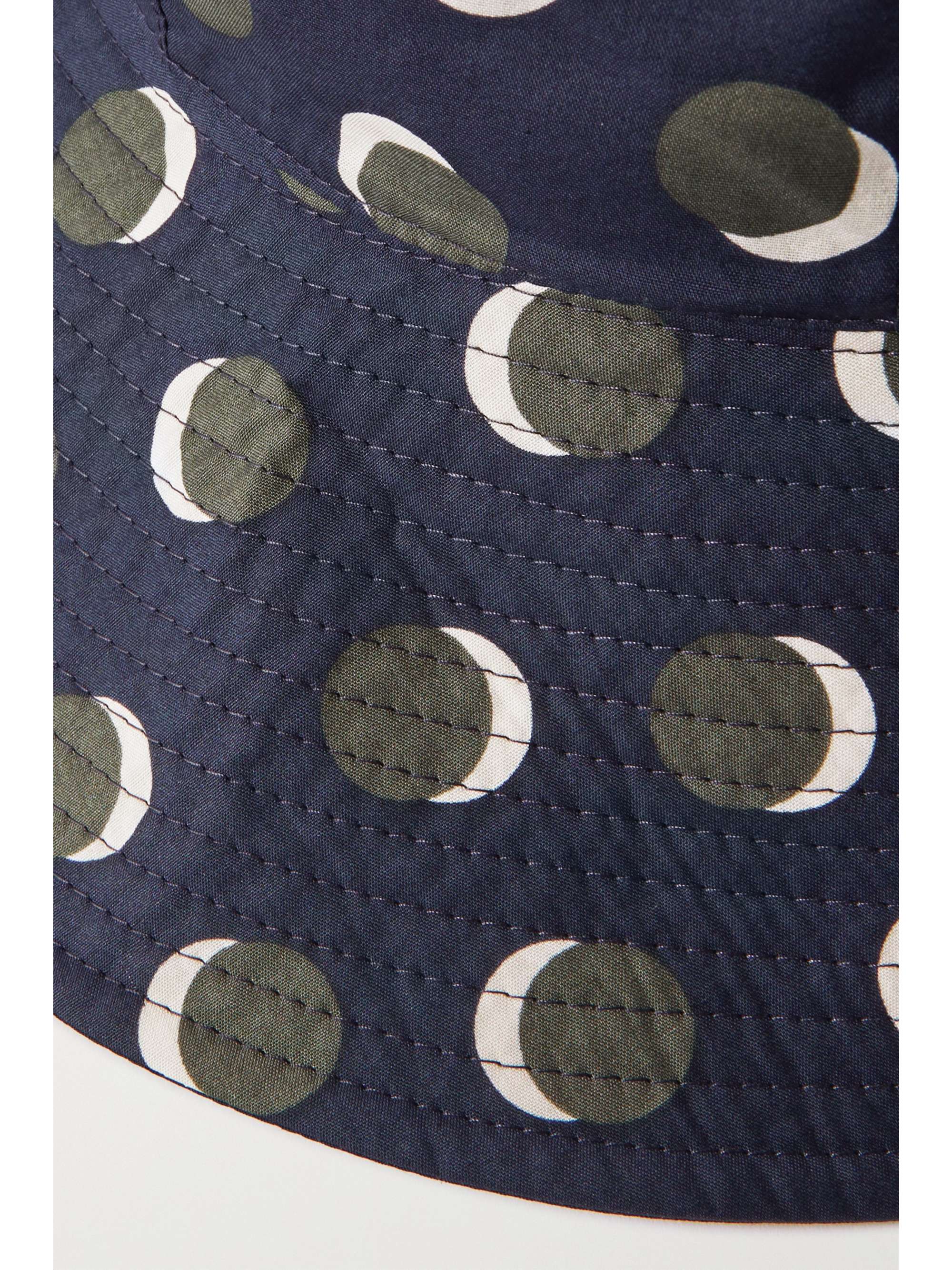 ERES Bob reversible printed cotton bucket hat