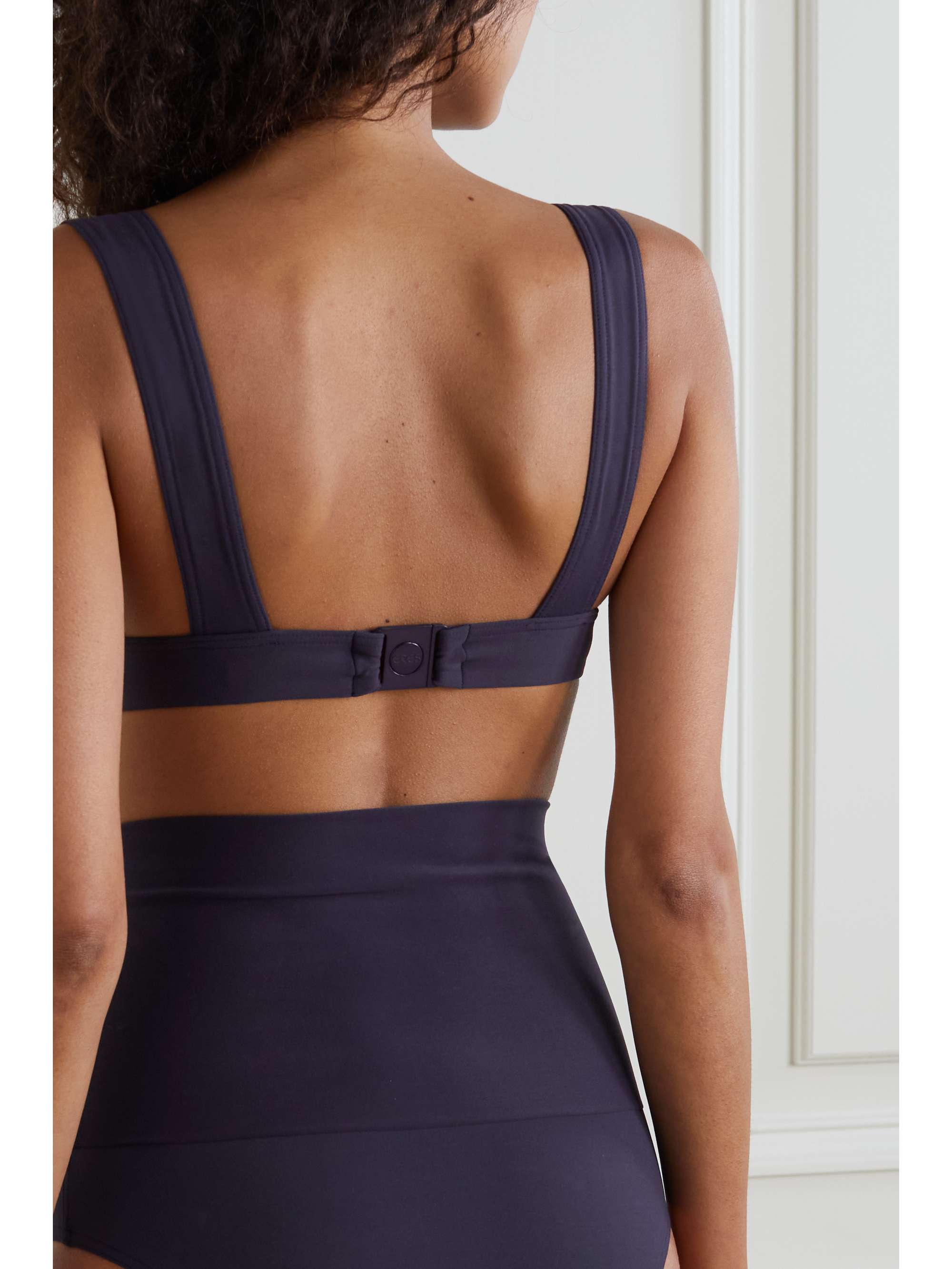 ERES Les Essentiels Chrome triangle bikini top