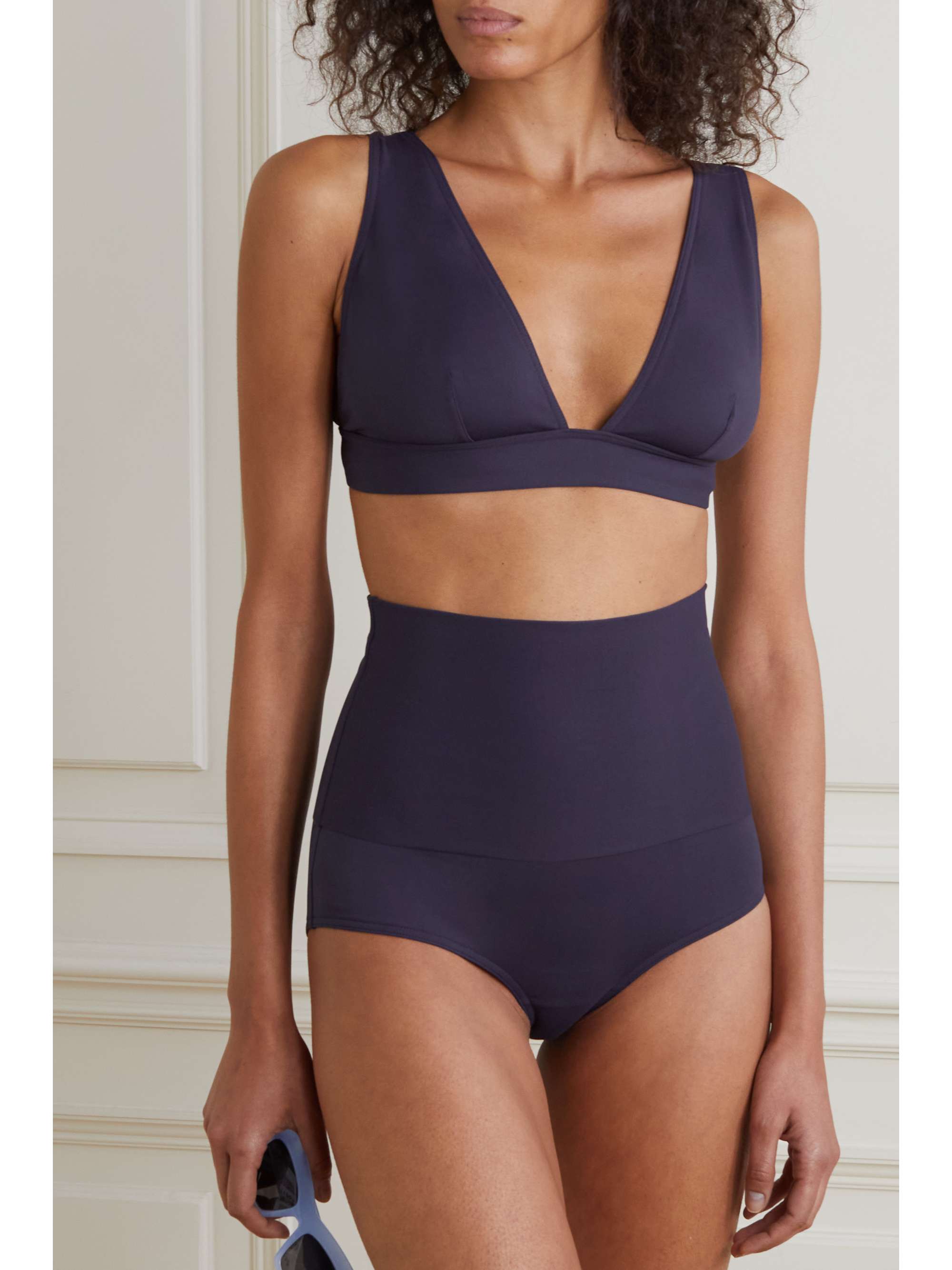 ERES Les Essentiels Chrome triangle bikini top