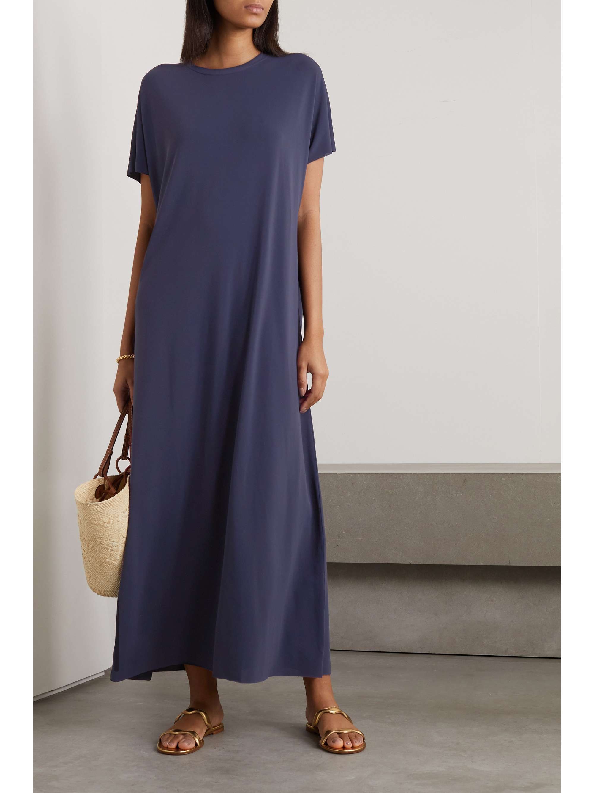 ERES Lana belted stretchjersey maxi dress NETAPORTER