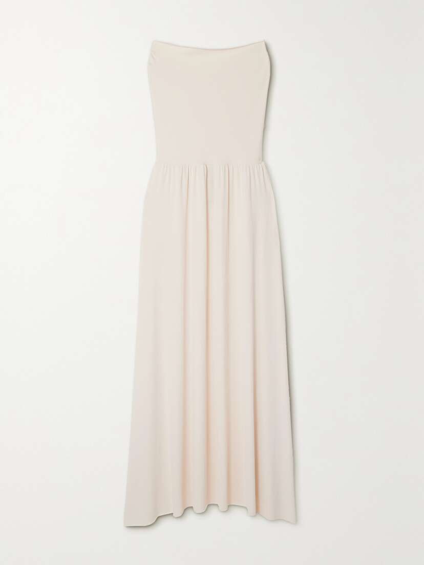Eres Oda Strapless Stretch-jersey Maxi Dress