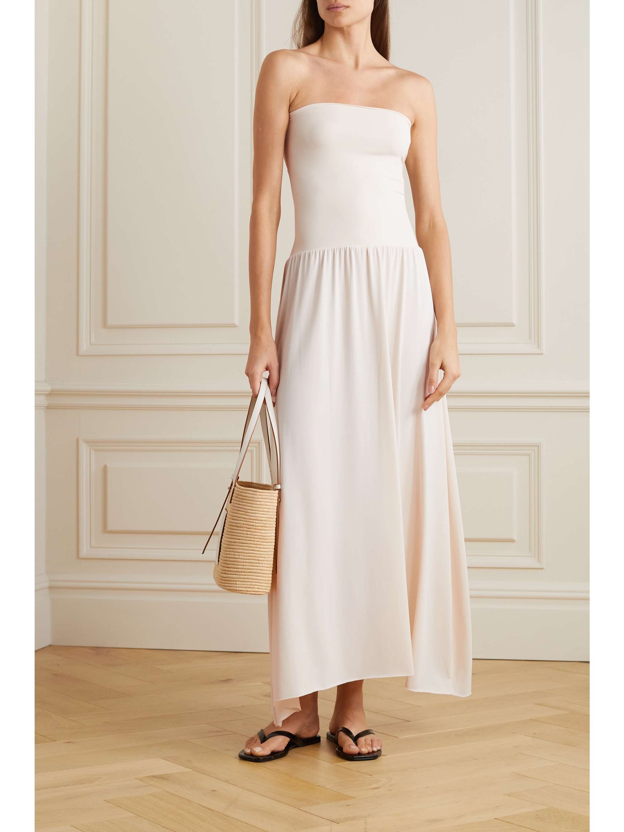 ERES Oda strapless stretch-jersey maxi dress