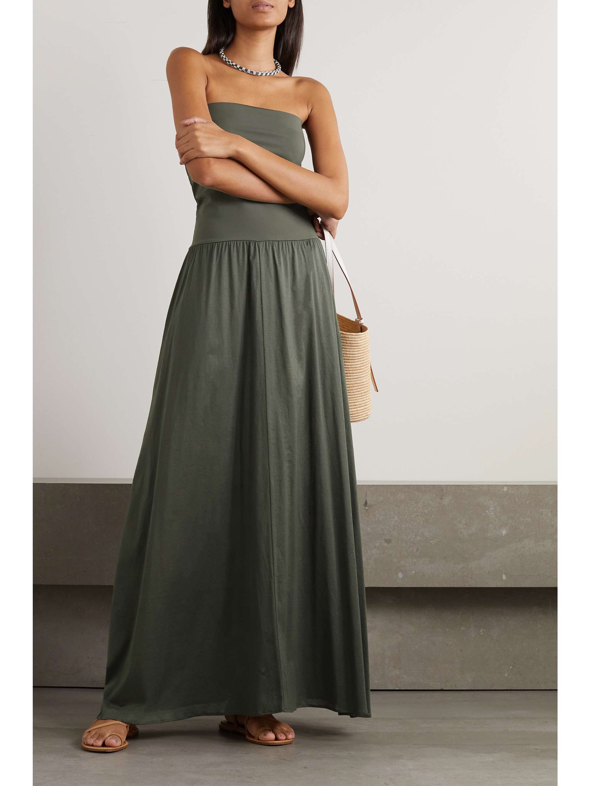 ERES Zephyr Ankara cotton-jersey maxi dress