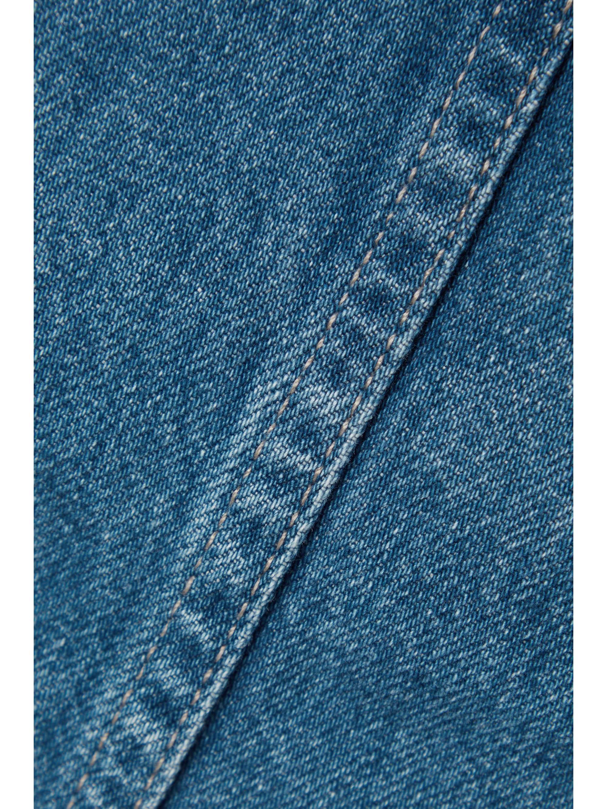 MARA HOFFMAN + NET SUSTAIN Milla organic denim top