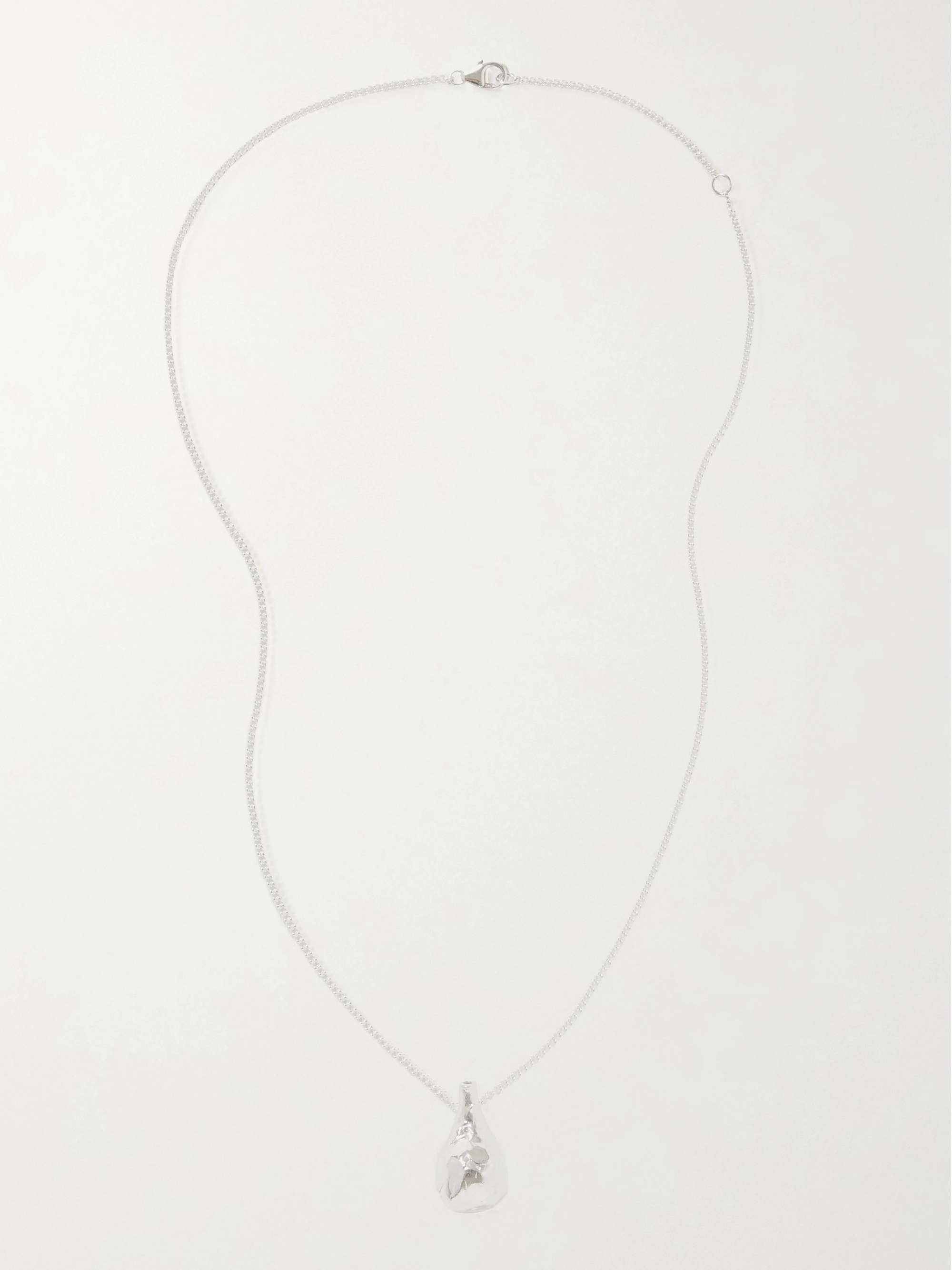 ALIGHIERI The Bacchus Vessel recycled silver necklace
