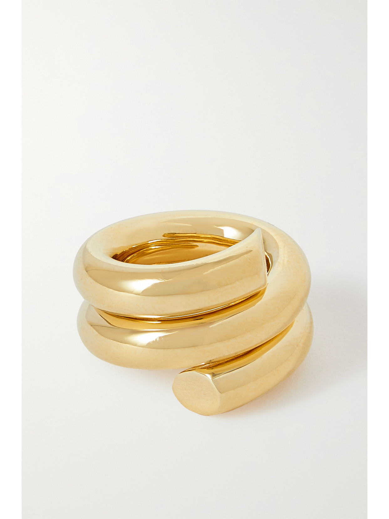 Jennifer Fisher Samira Coil Gold-plated Ring