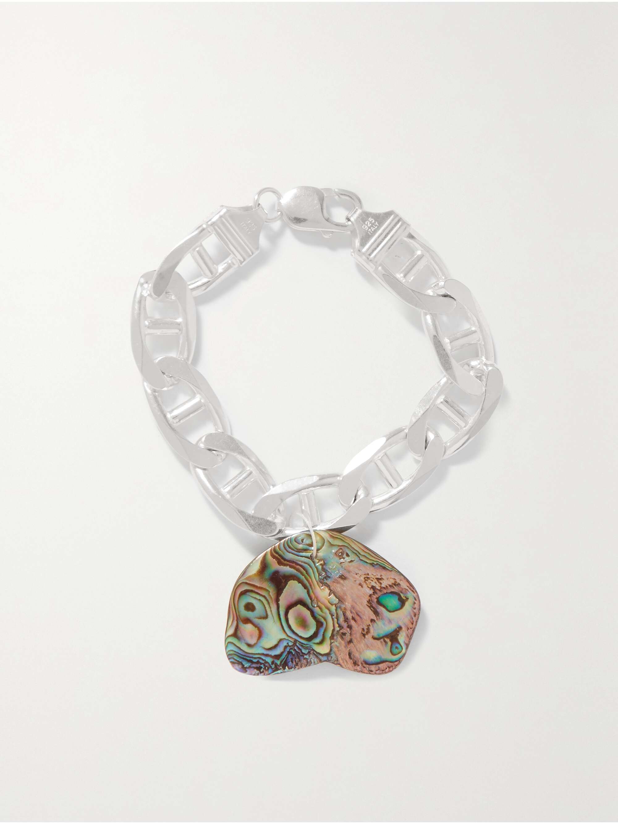 Shell bracelet silver sale