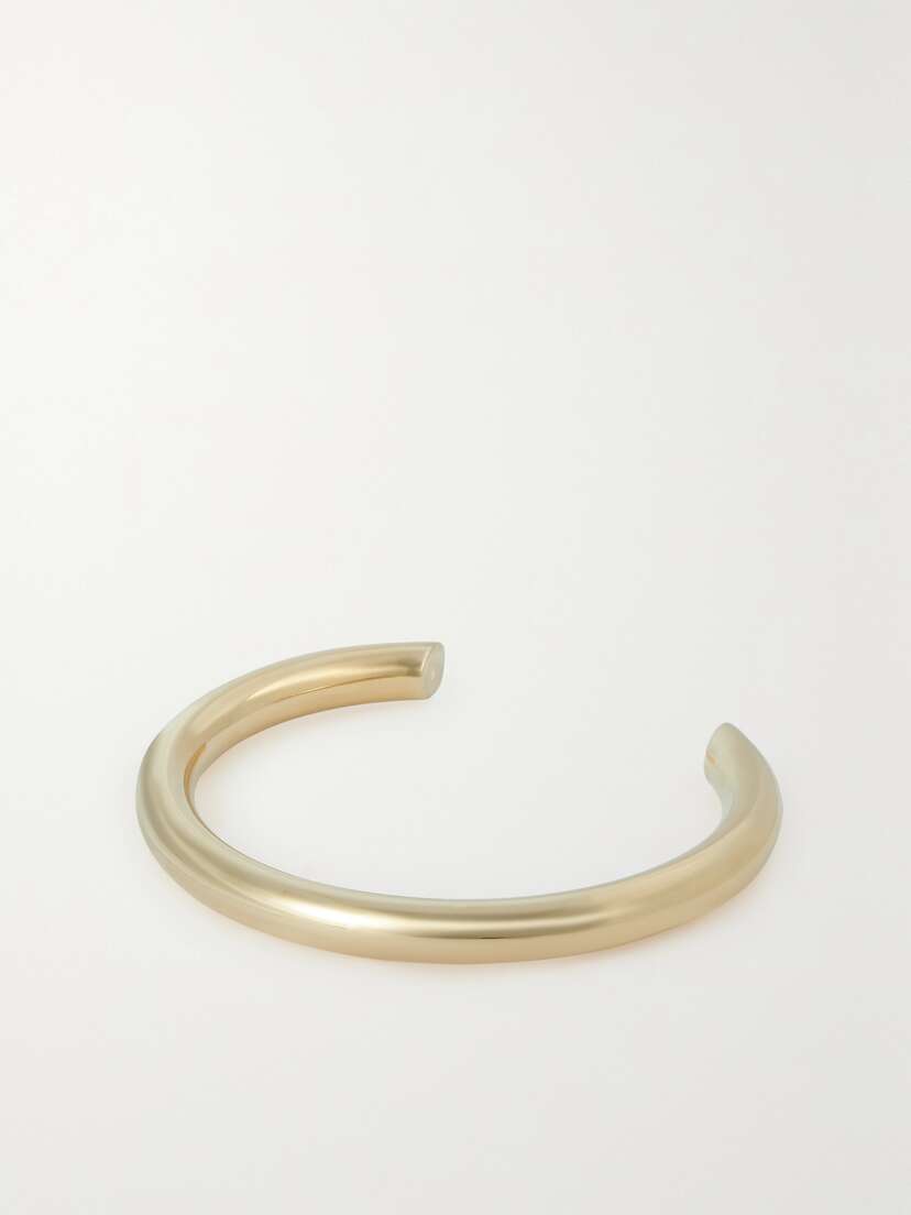 Jennifer Fisher Weightless Hollow Tube Gold-plated Choker