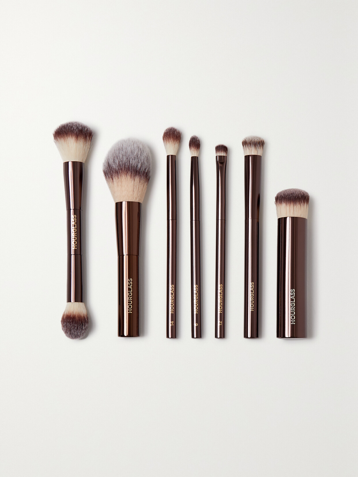 Hourglass Vegan Brush Travel Set In Colorless