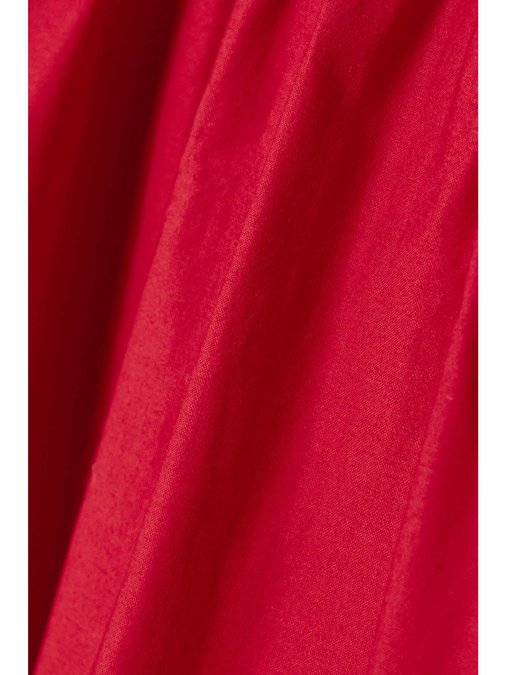 REFORMATION Stassie stretch organic cotton-poplin halterneck midi dress