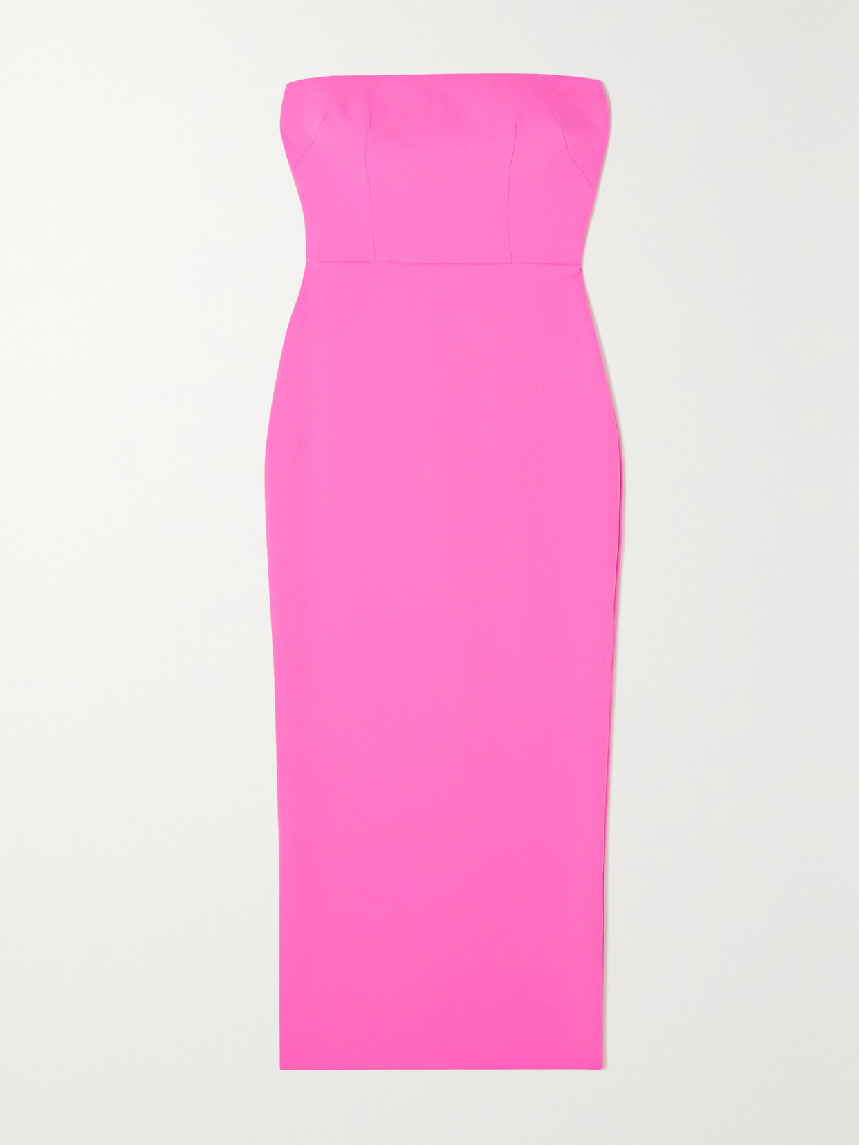Alex Perry - Callan Strapless Crepe Midi Dress - Pink 22 Awaiting product image