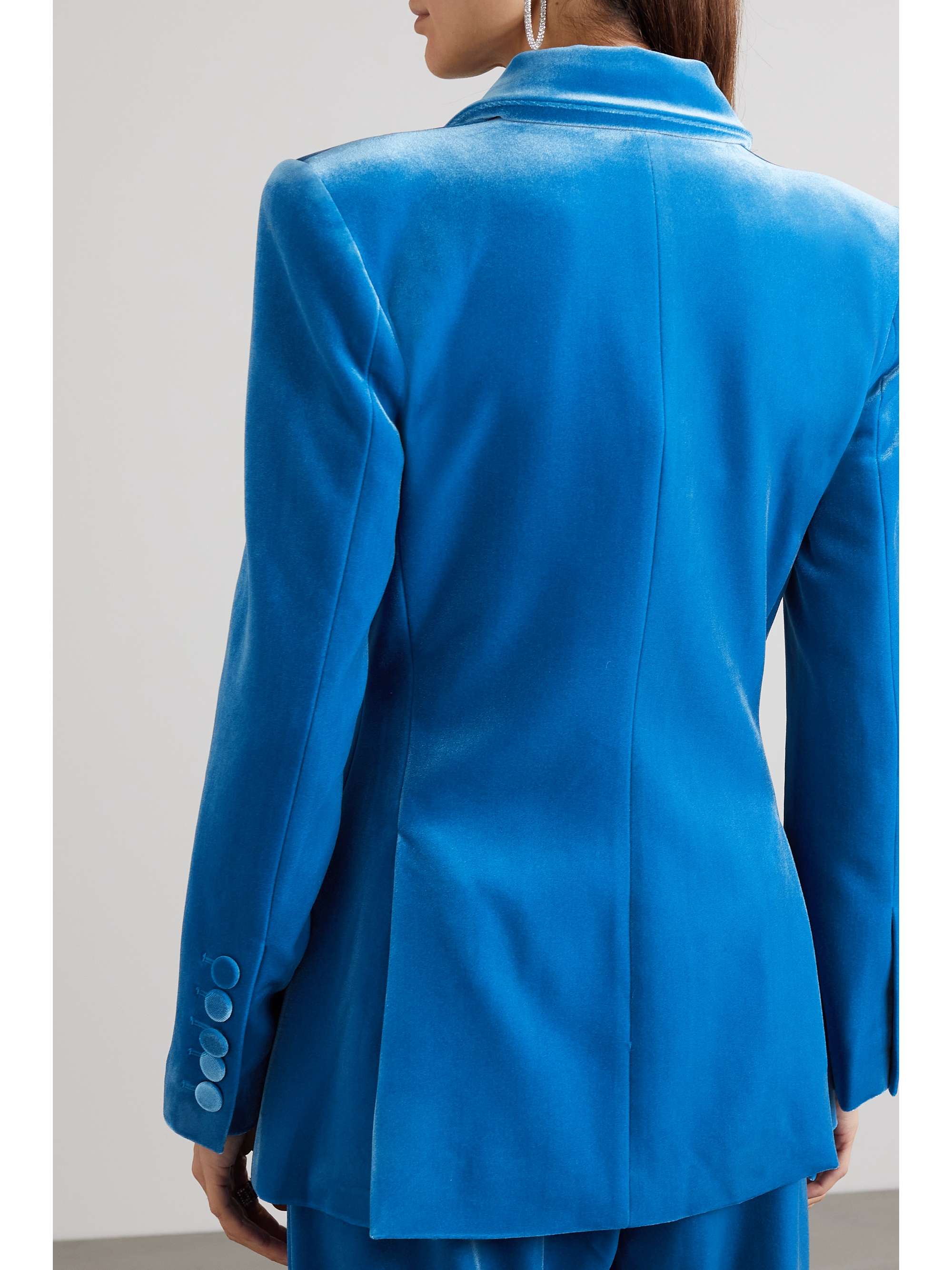 ALEX PERRY Carington velvet blazer
