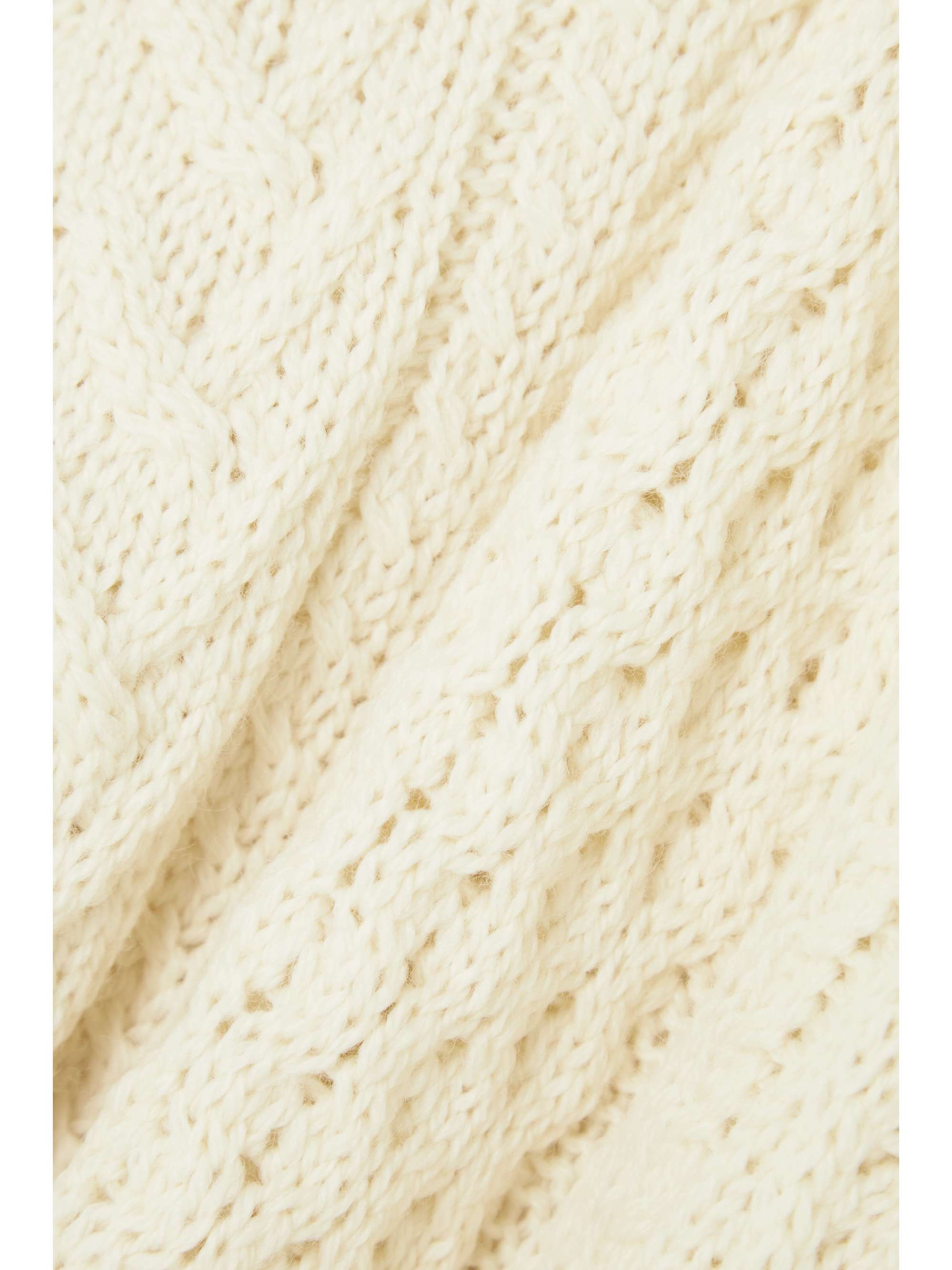 &DAUGHTER Aran cable-knit wool sweater