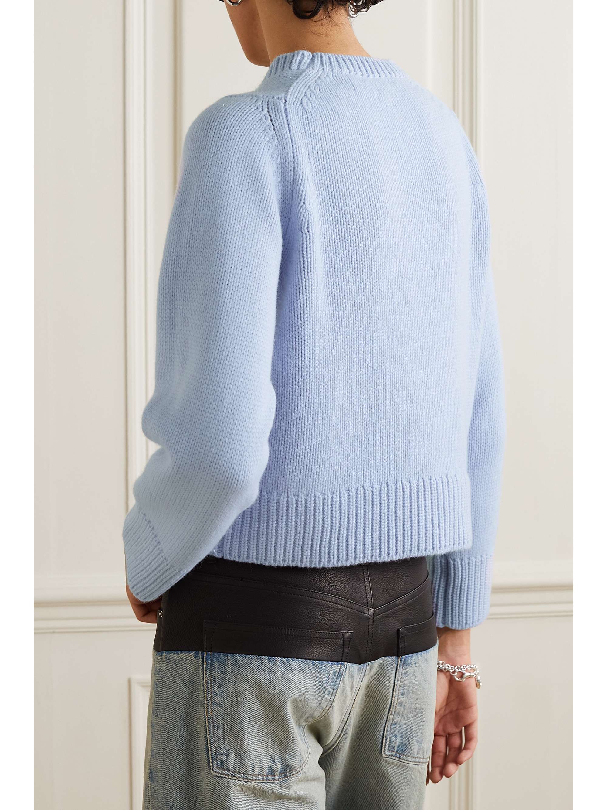 &DAUGHTER Merino wool and cashmere-blend sweater