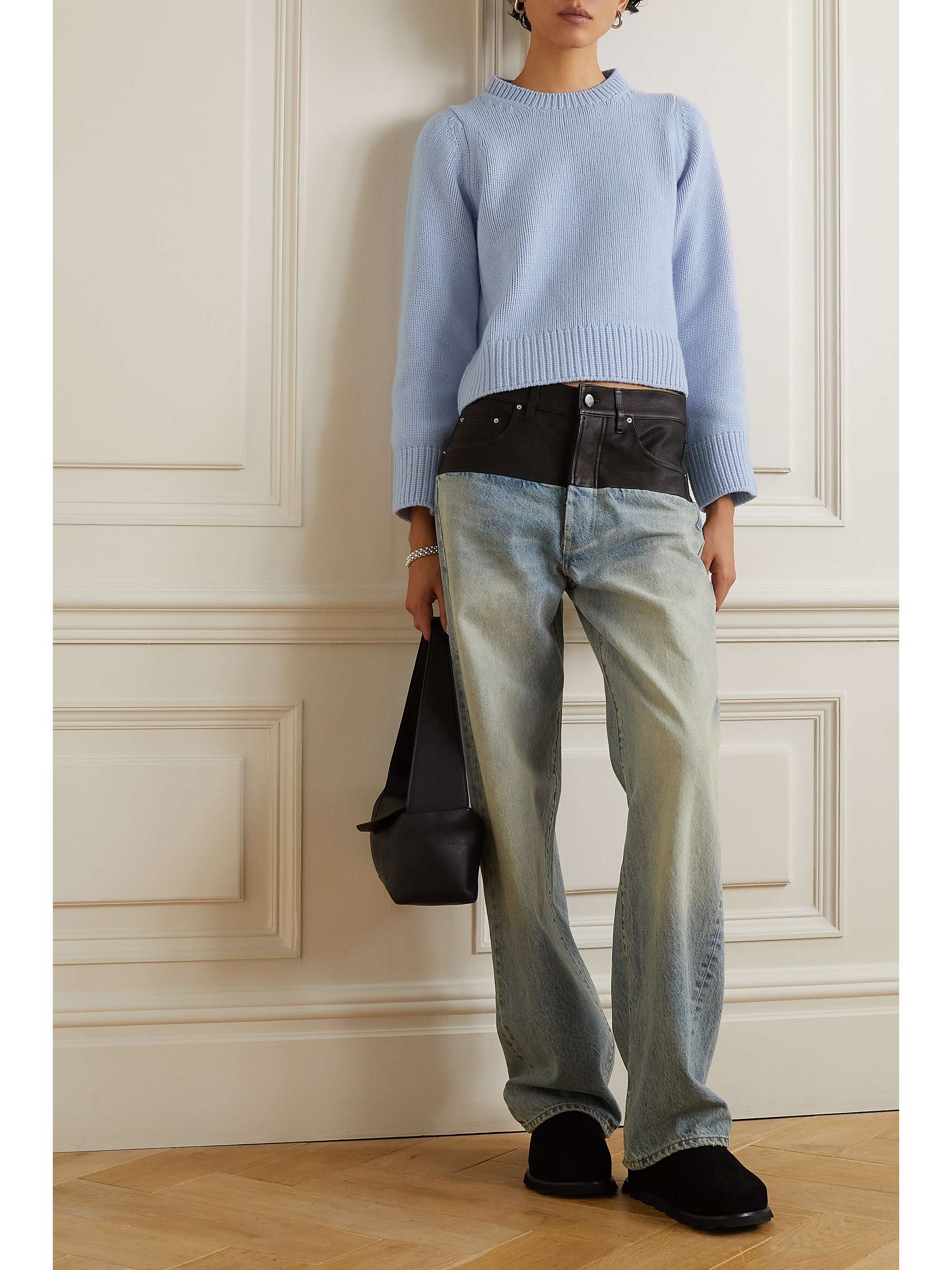 &DAUGHTER Merino wool and cashmere-blend sweater