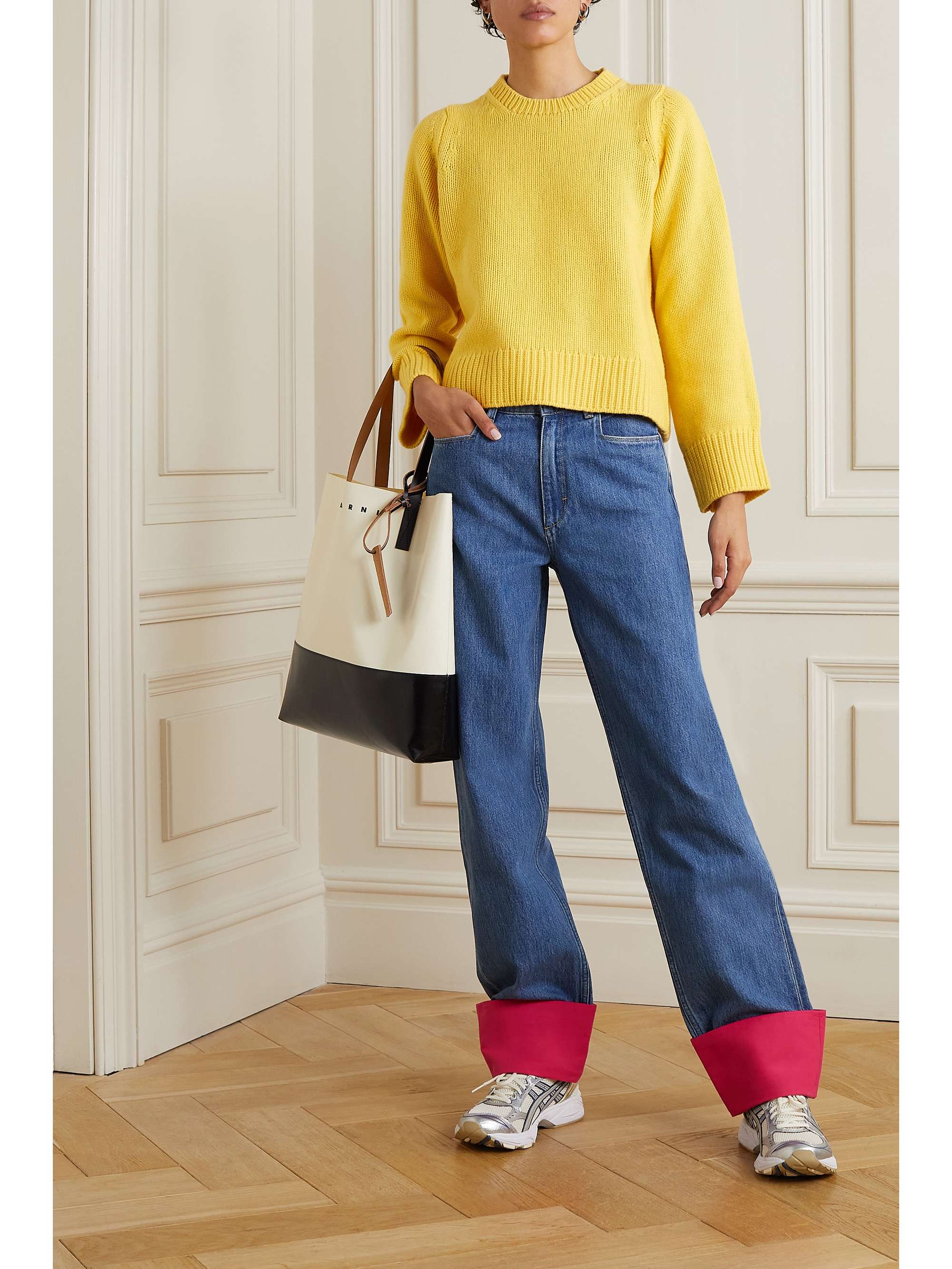 &DAUGHTER Merino wool and cashmere-blend sweater