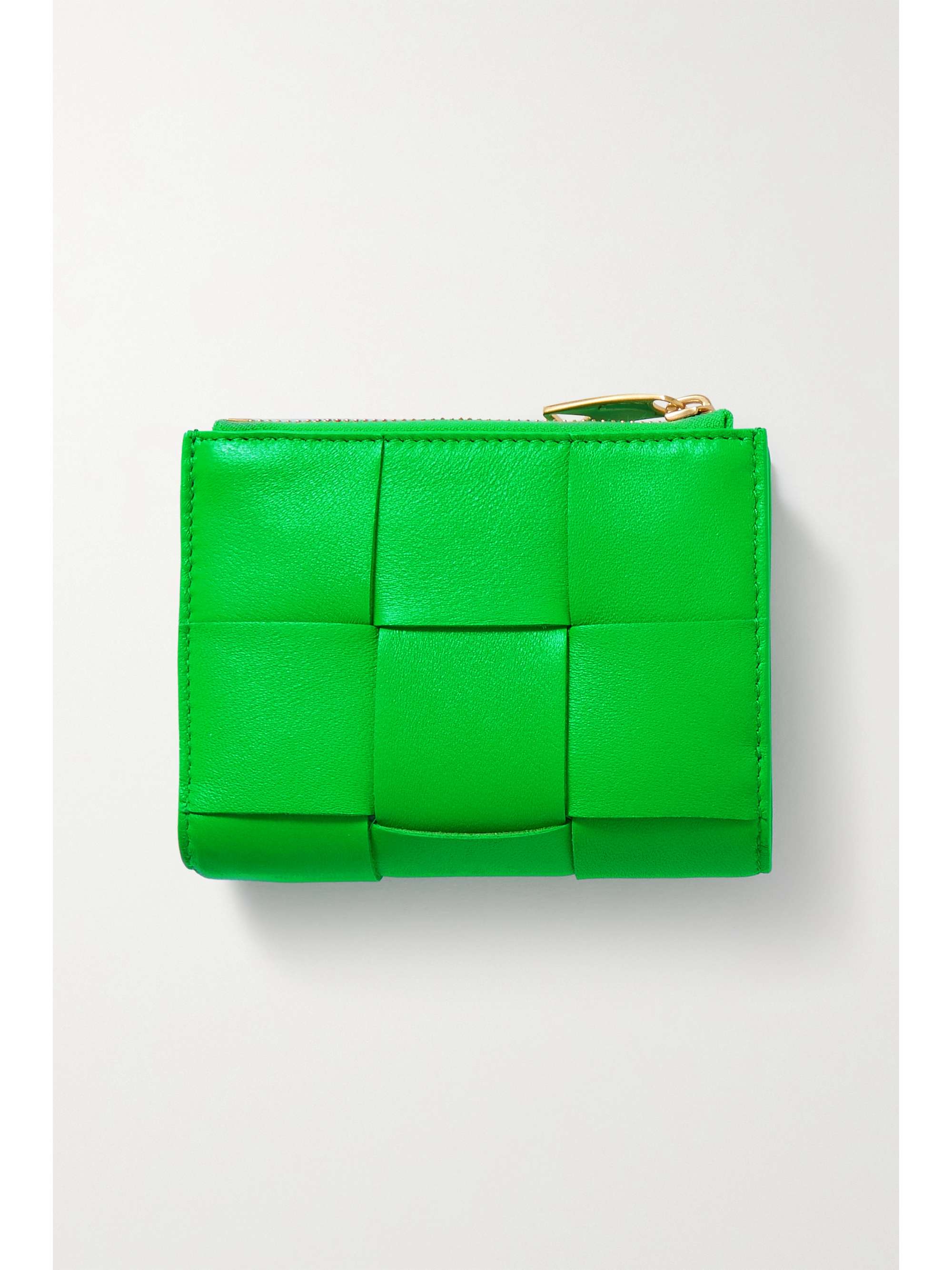 BOTTEGA VENETA Cassette intrecciato leather wallet