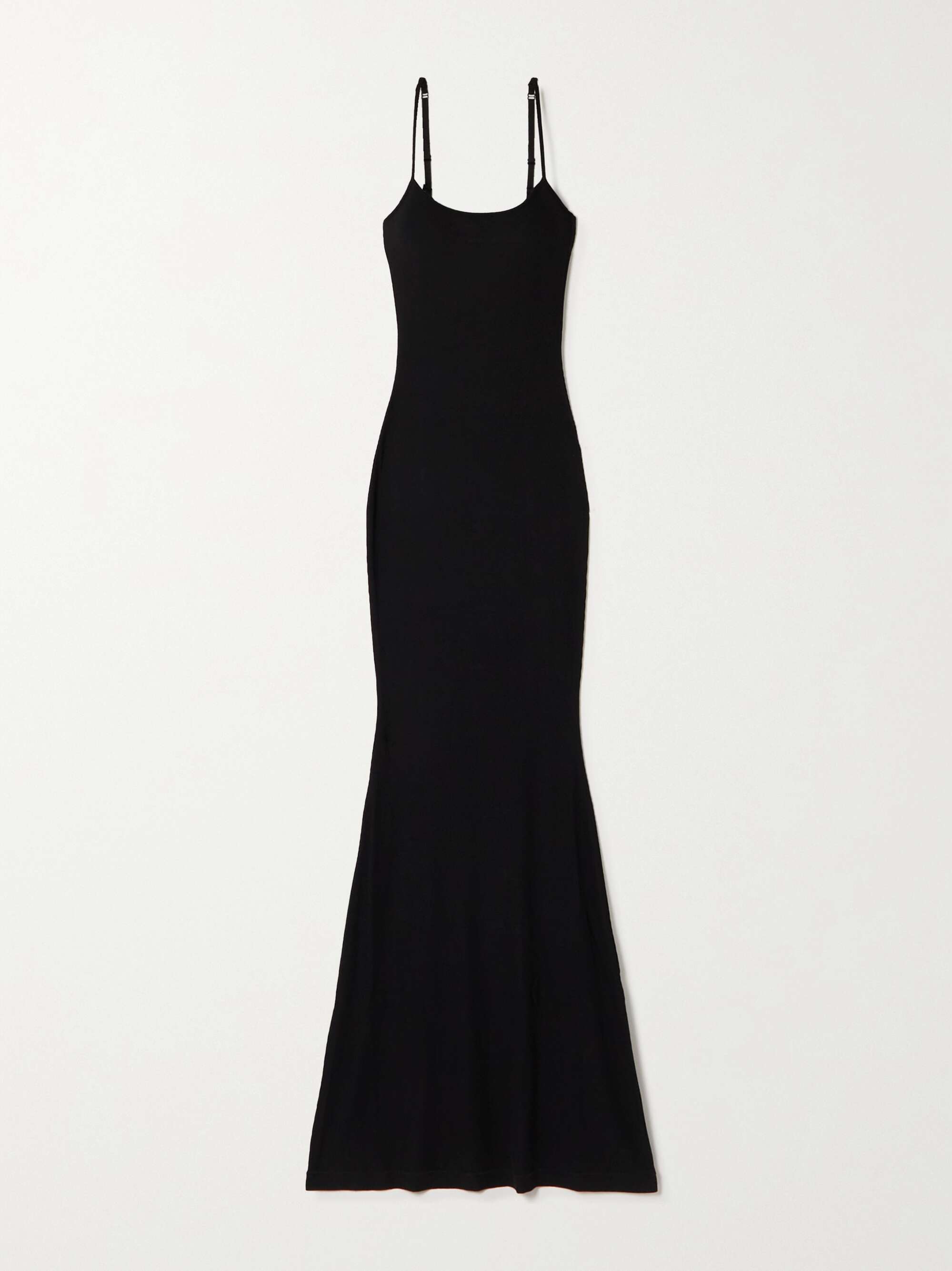 Soft Lounge Rib Long Slip - Onyx