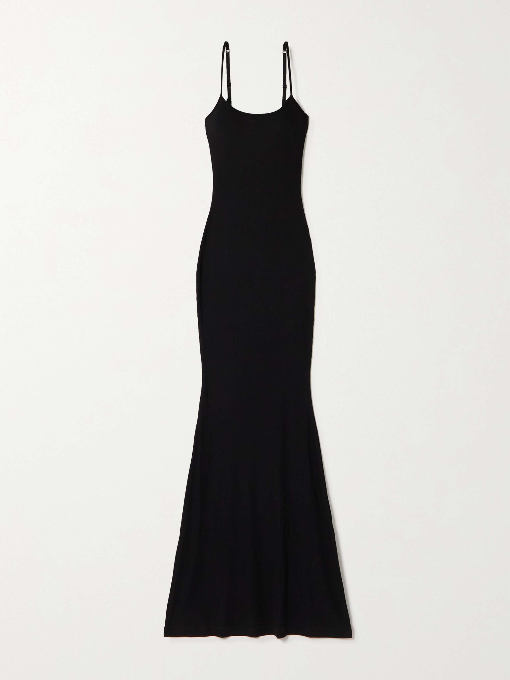 SKIMS Soft Lounge Ribbed Long stretch-modal slip dress