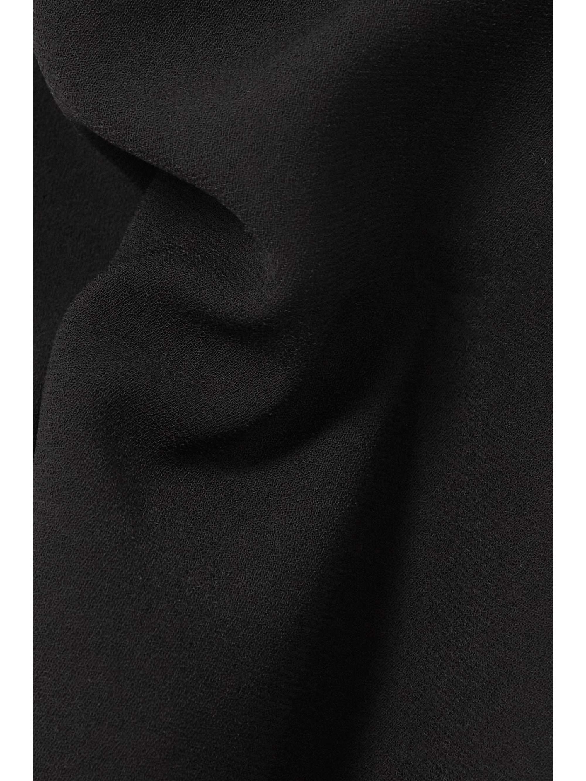 MÔNOT Lace-up cutout crepe maxi dress