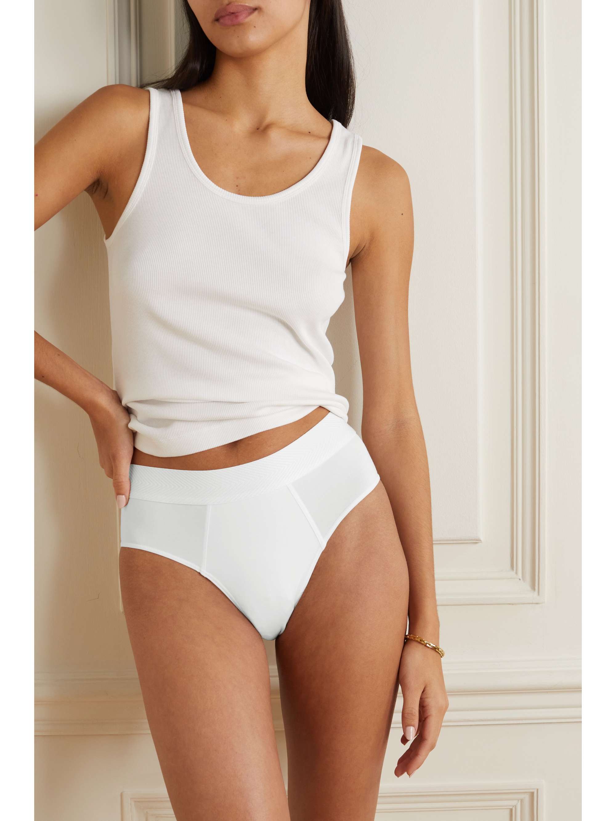 CDLP High Brief set of three TENCEL Lyocell-blend briefs