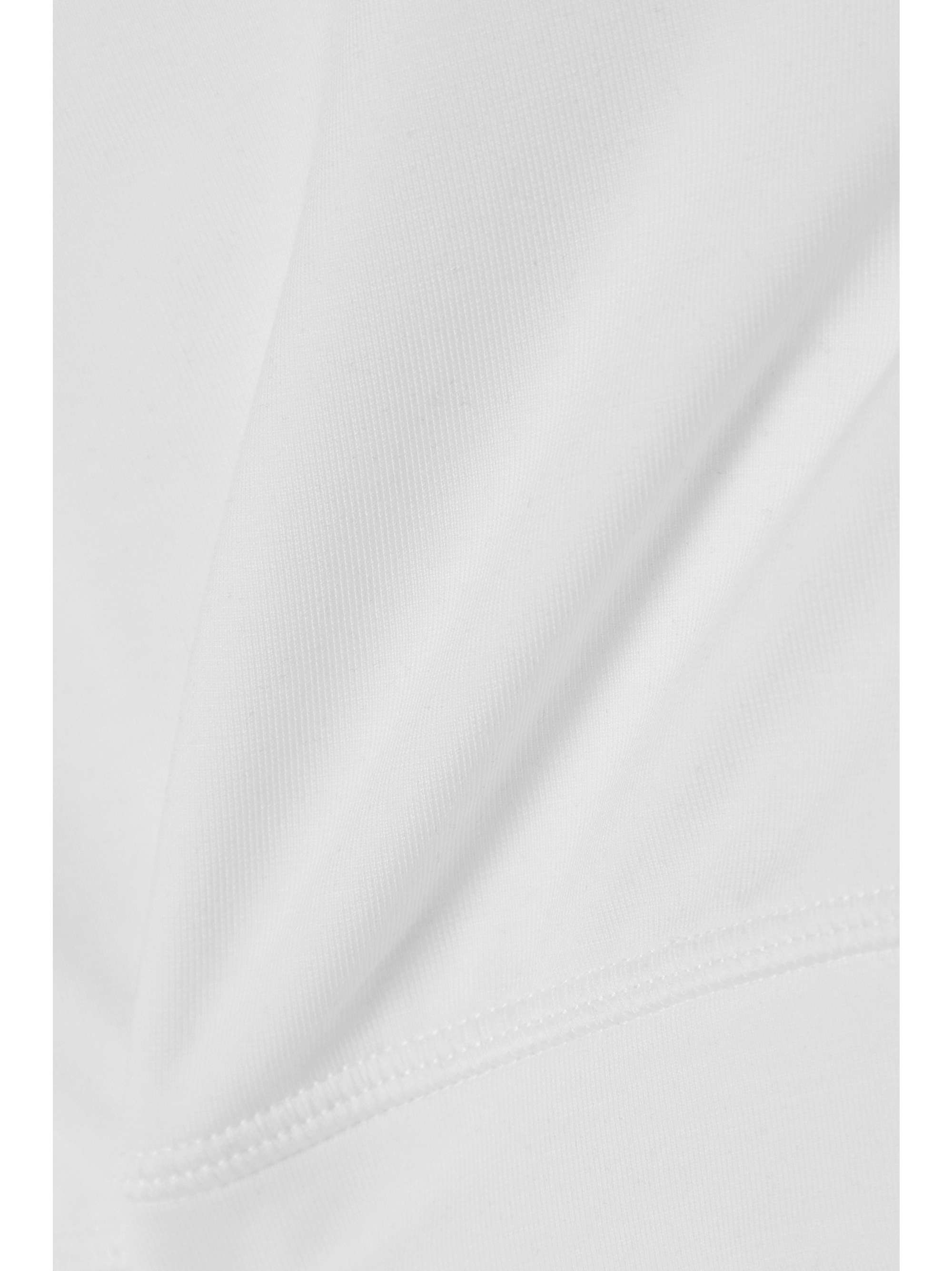 CDLP Cropped stretch-TENCEL Lyocell top