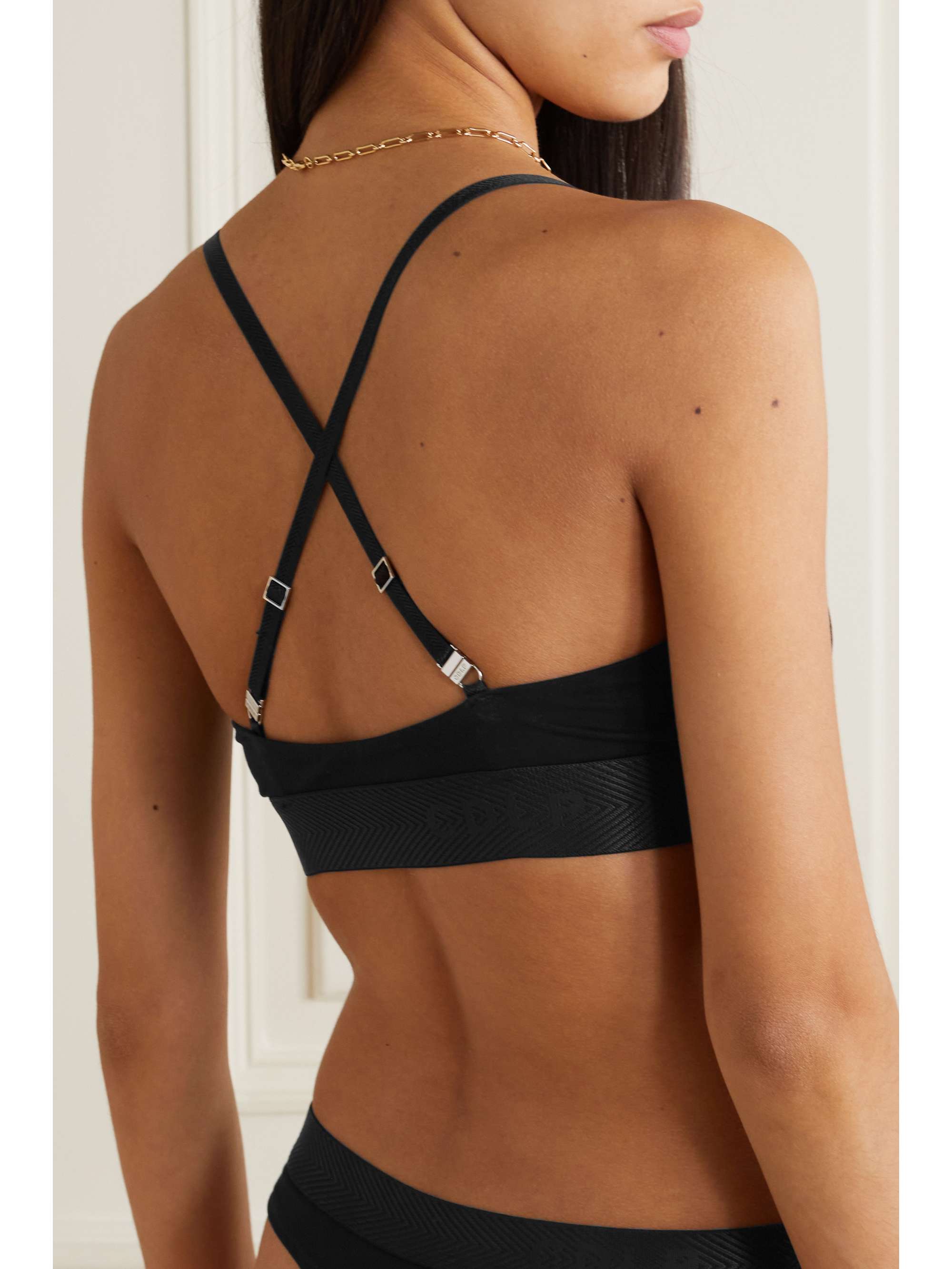 CDLP Stretch-TENCEL Lyocell soft-cup triangle bra
