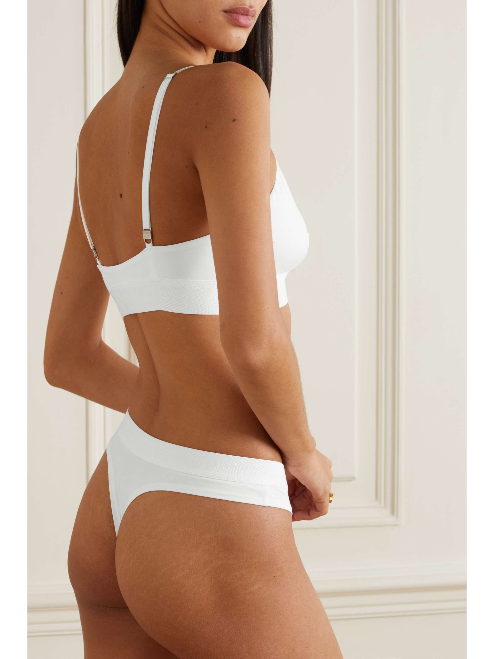 CDLP Stretch-TENCEL Lyocell soft-cup triangle bra