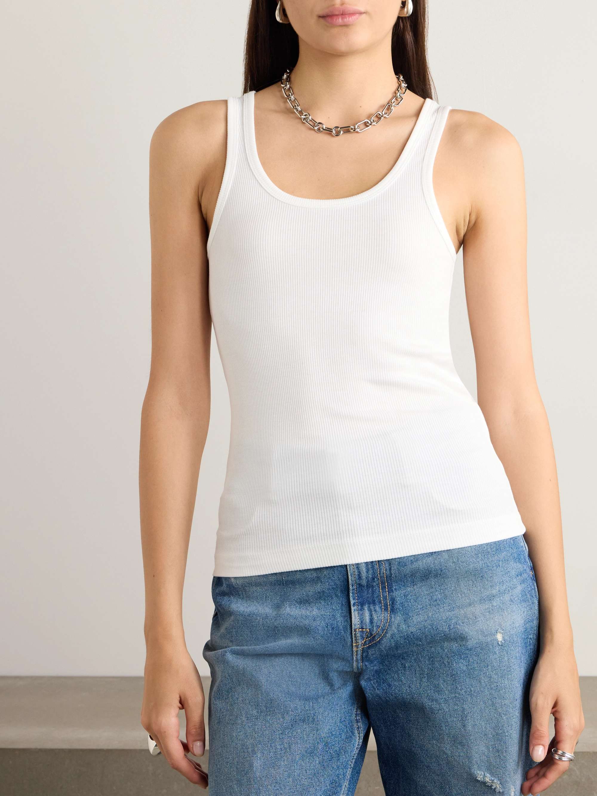 CDLP Ribbed TENCEL Lyocell-blend tank