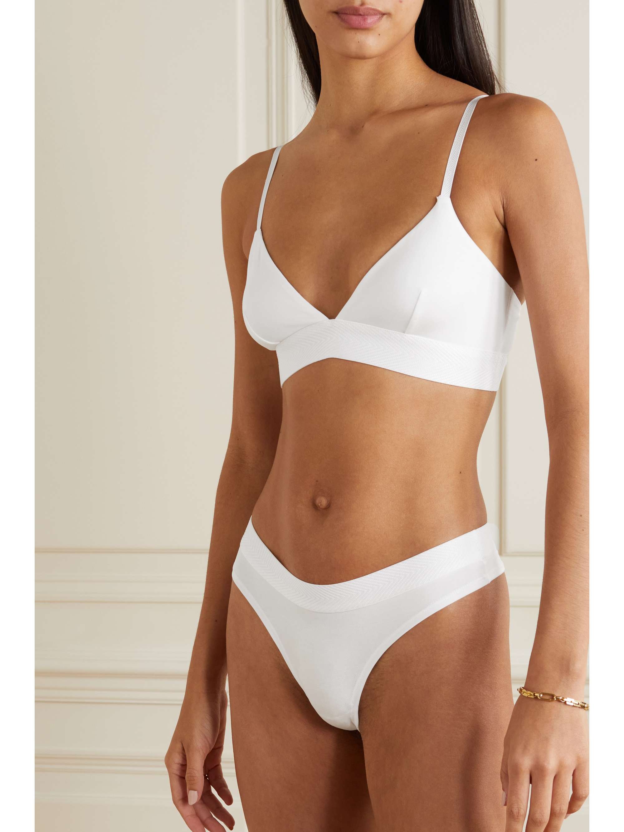 CDLP Set of three TENCEL Lyocell-blend thongs