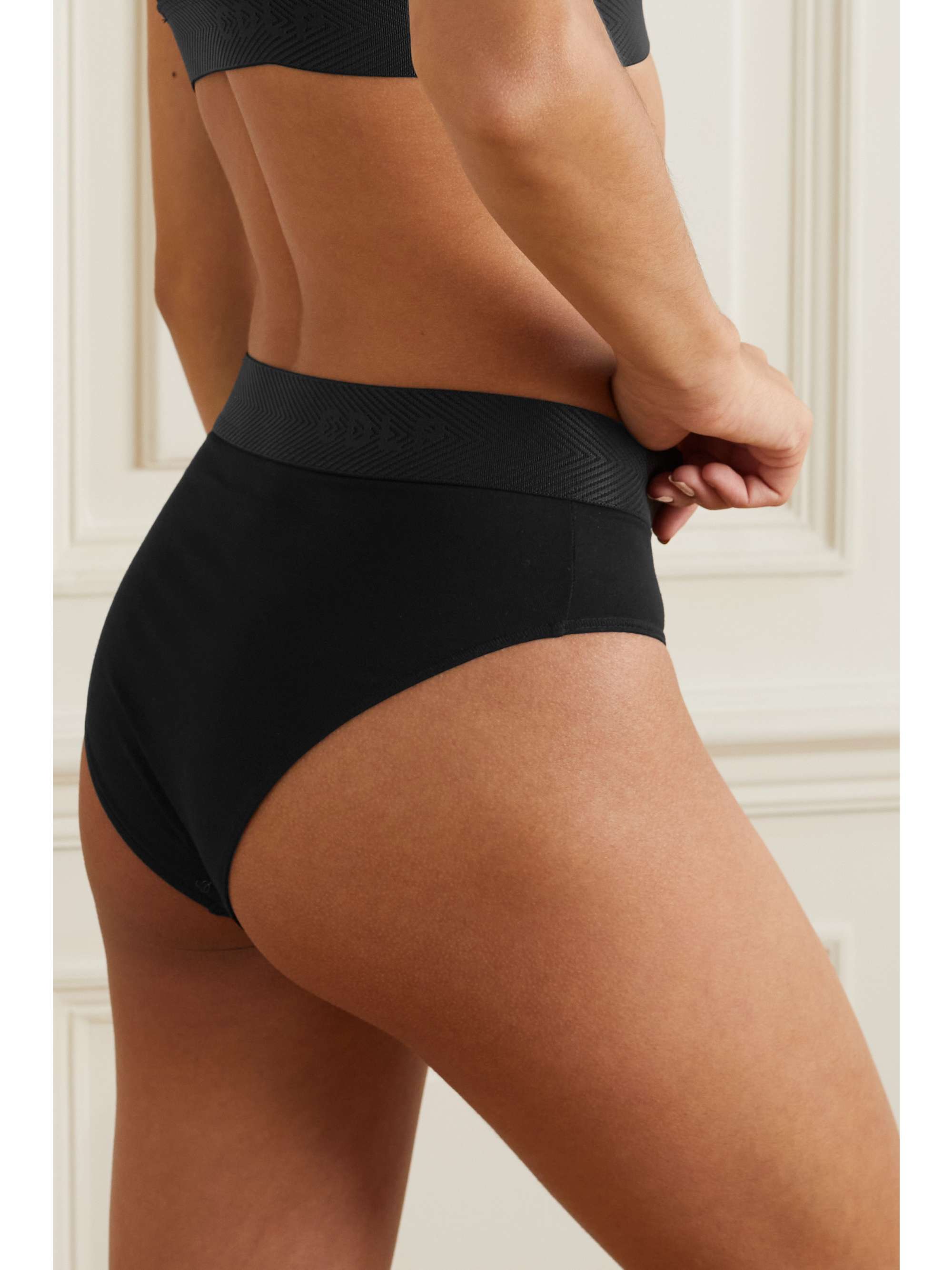 CDLP High Brief set of three TENCEL Lyocell-blend briefs