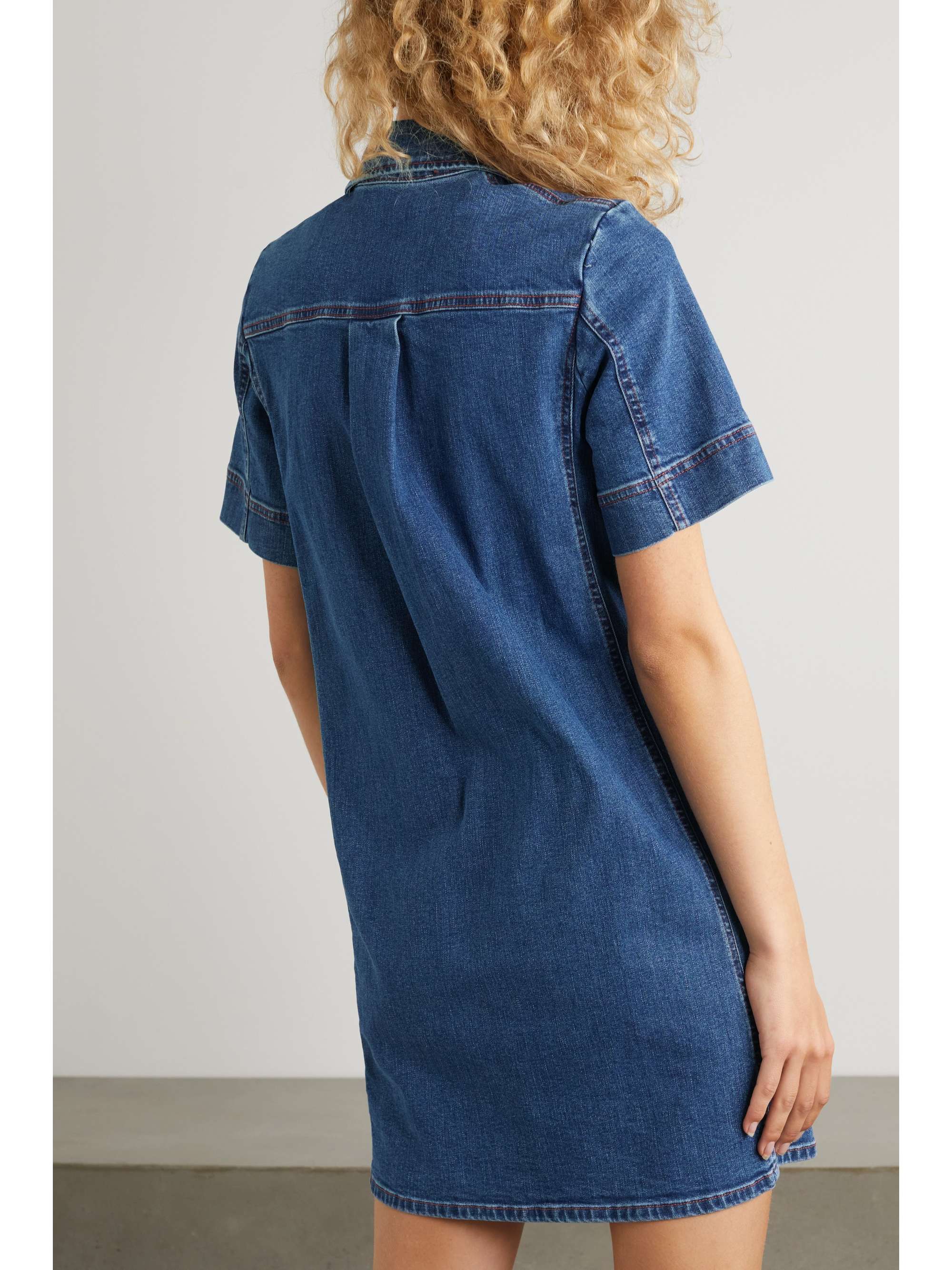 Mid denim Denim mini dress | SEE BY 