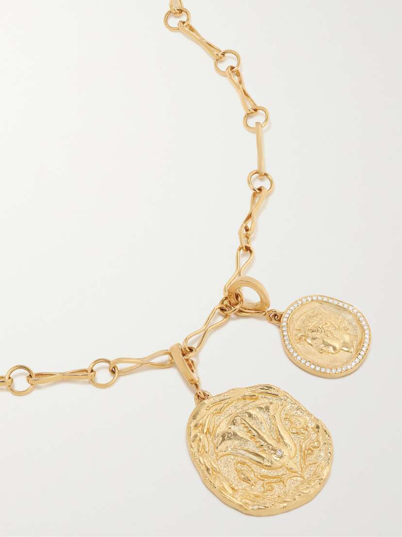 Azlee 18-karat  Diamond Necklace - One size