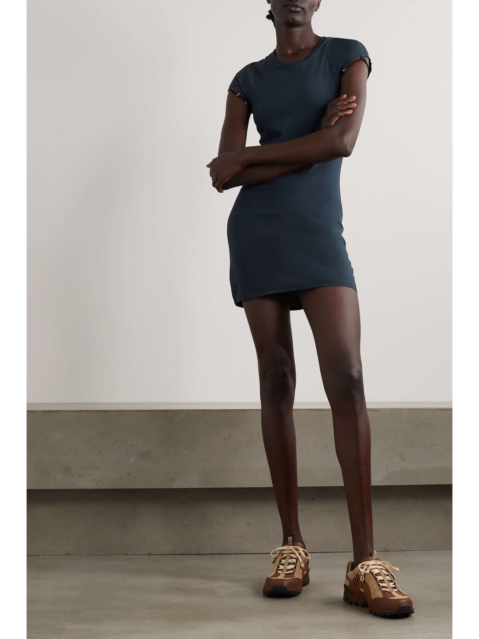 NIKE + Jacquemus NRG cutout embellished stretch-jersey dress
