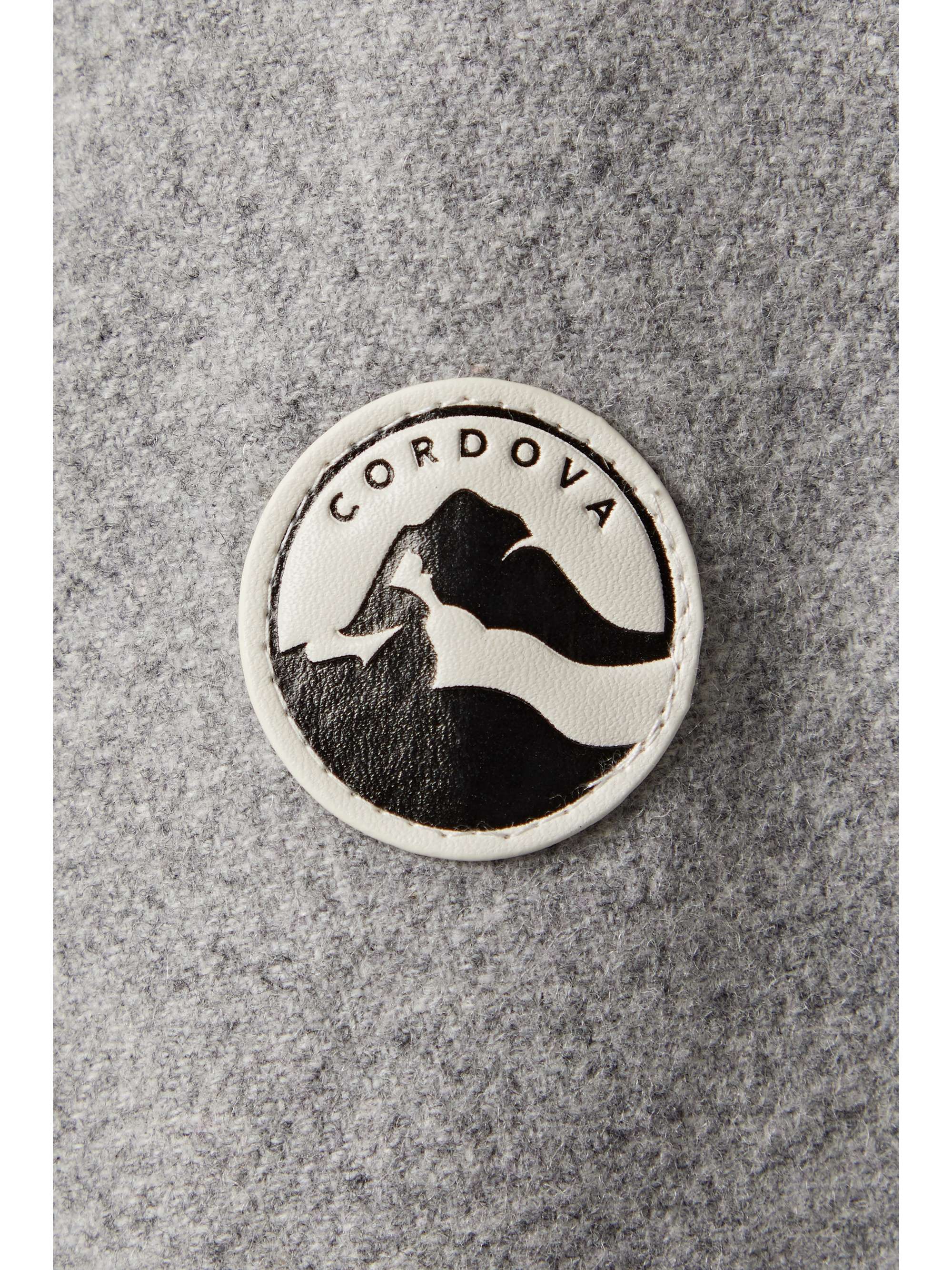 CORDOVA The Telluride belted two-tone wool-blend and twill ski suit