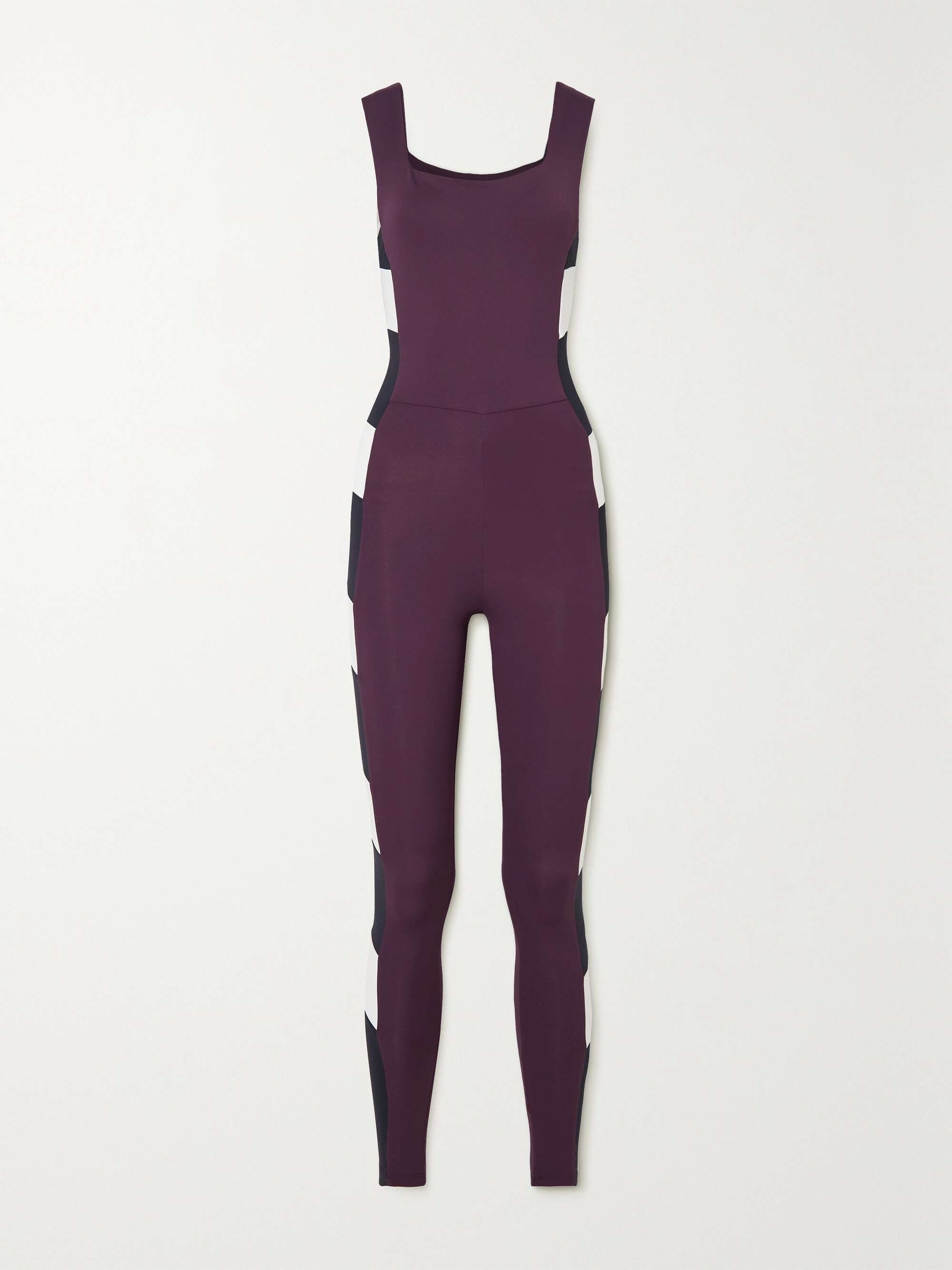 PORT DE BRAS Arrow stretchjersey jumpsuit NETAPORTER