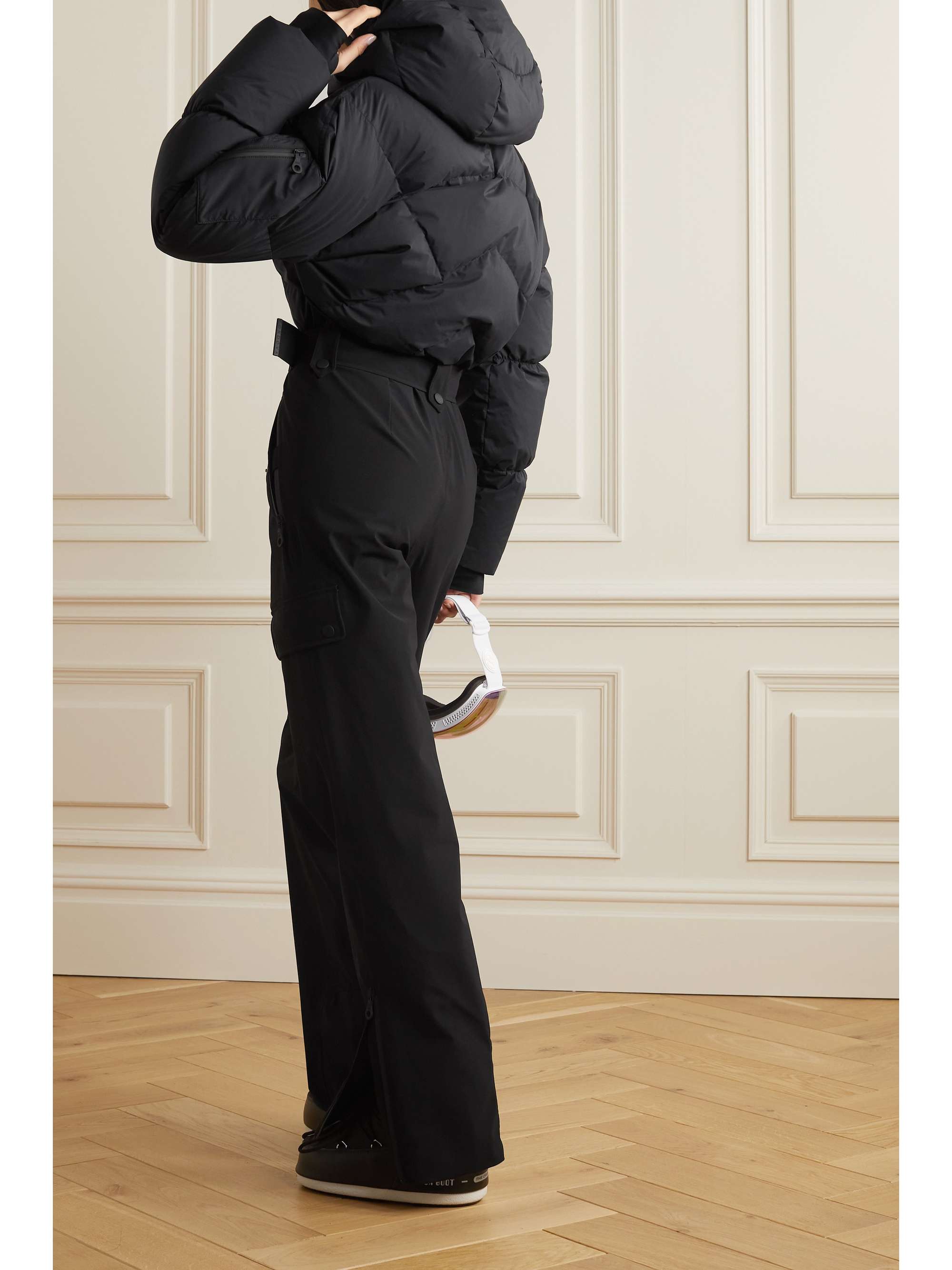 CORDOVA Sommet hooded belted padded ski suit