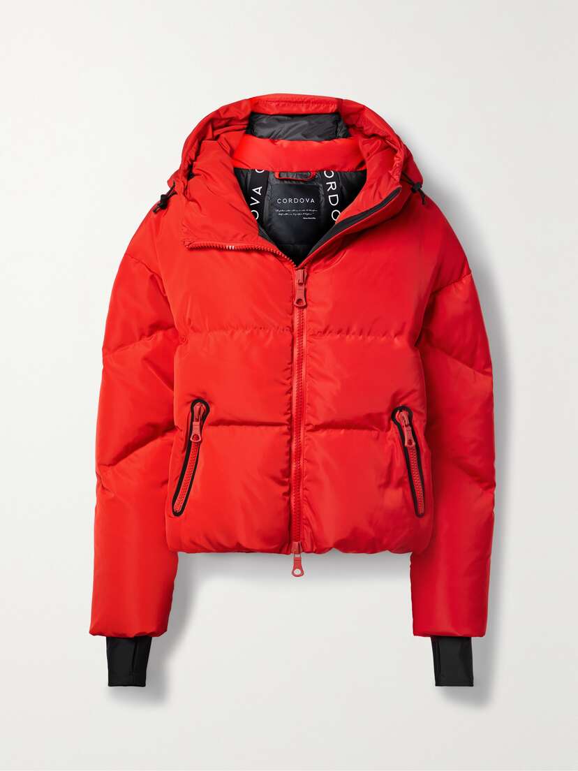 Cordova Meribel Hooded Quilted Down Ski Jacket