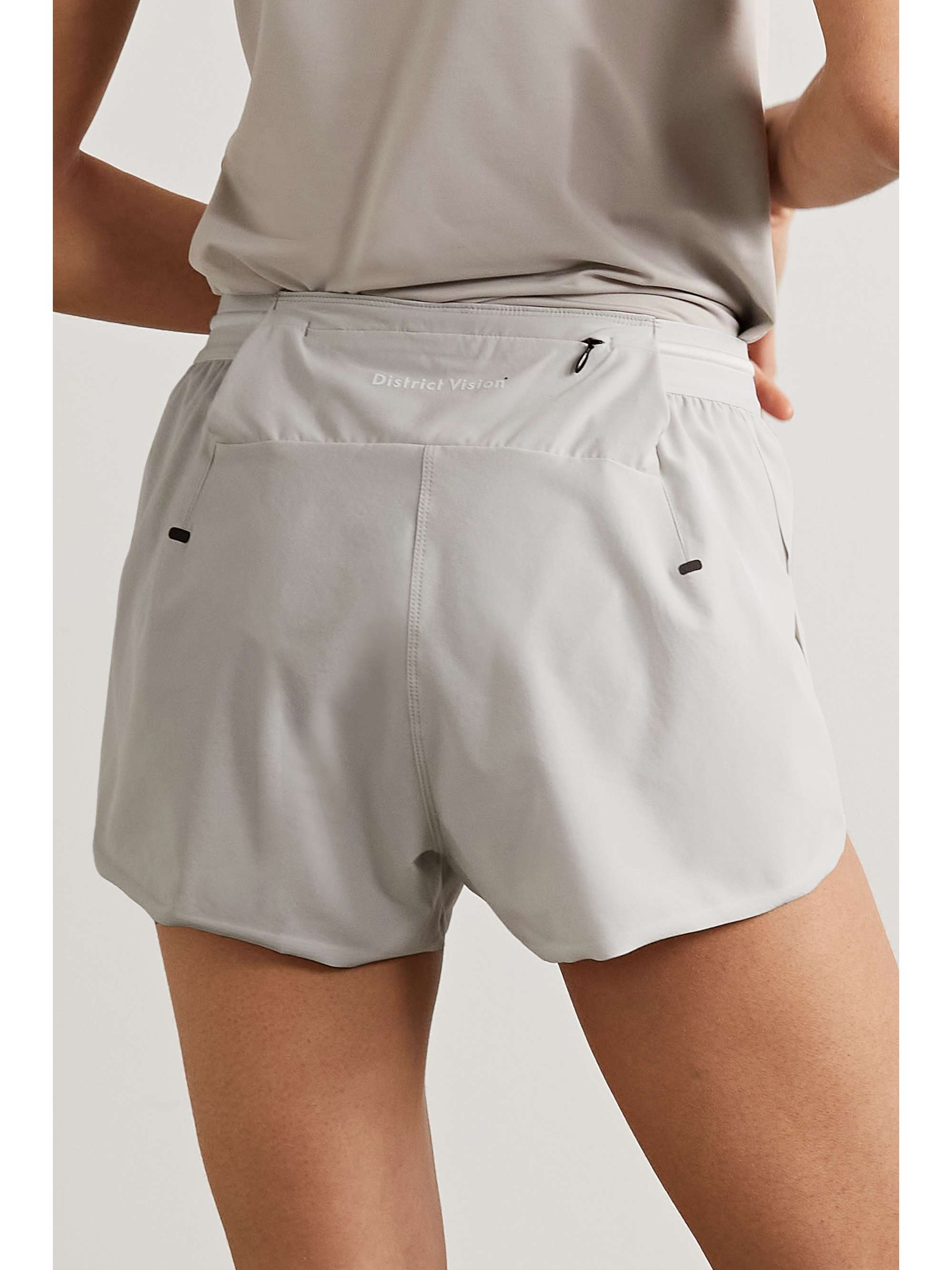 DISTRICT VISION Vedana printed stretch-shell shorts