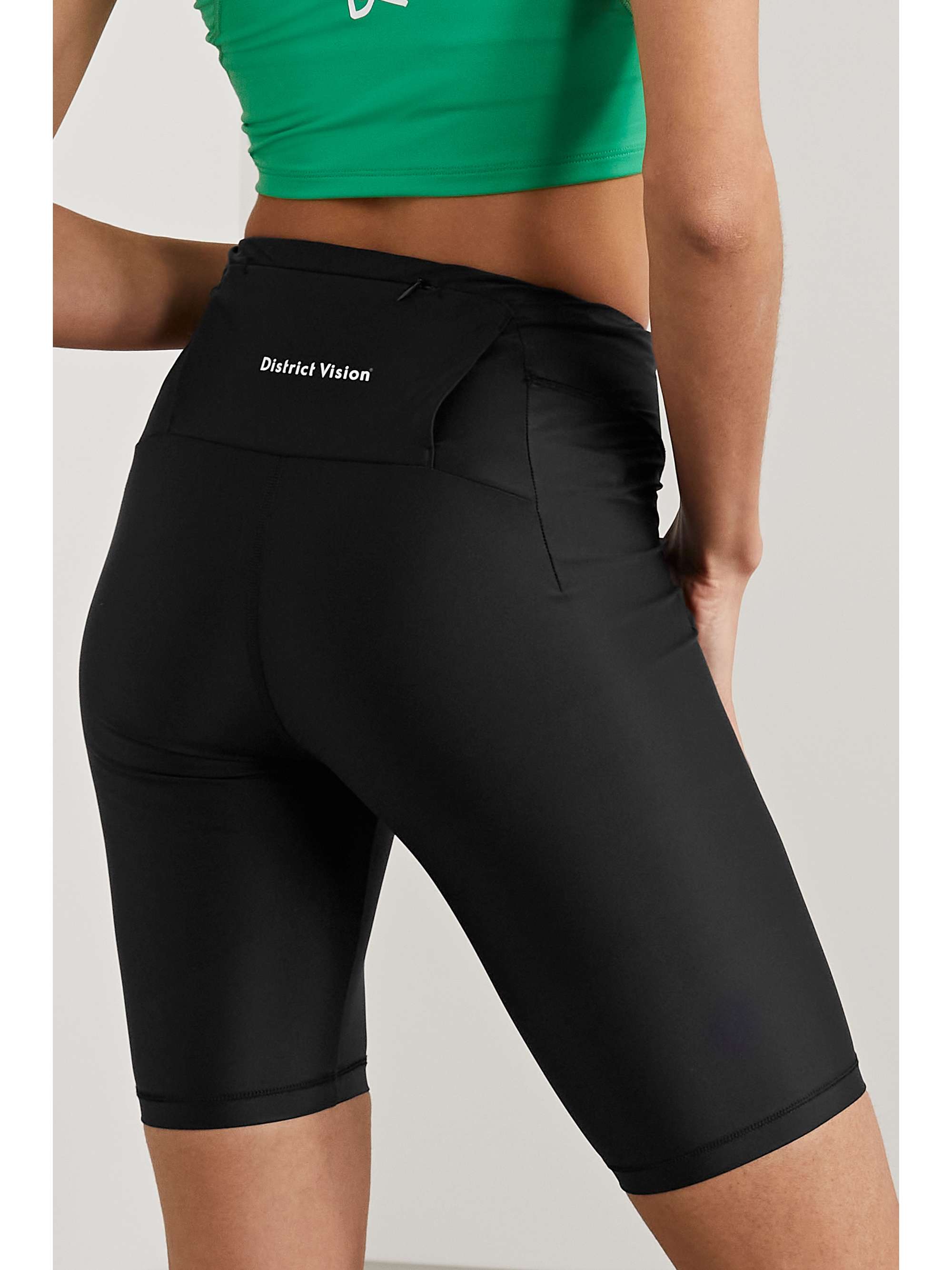 DISTRICT VISION Maya printed stretch recycled shorts