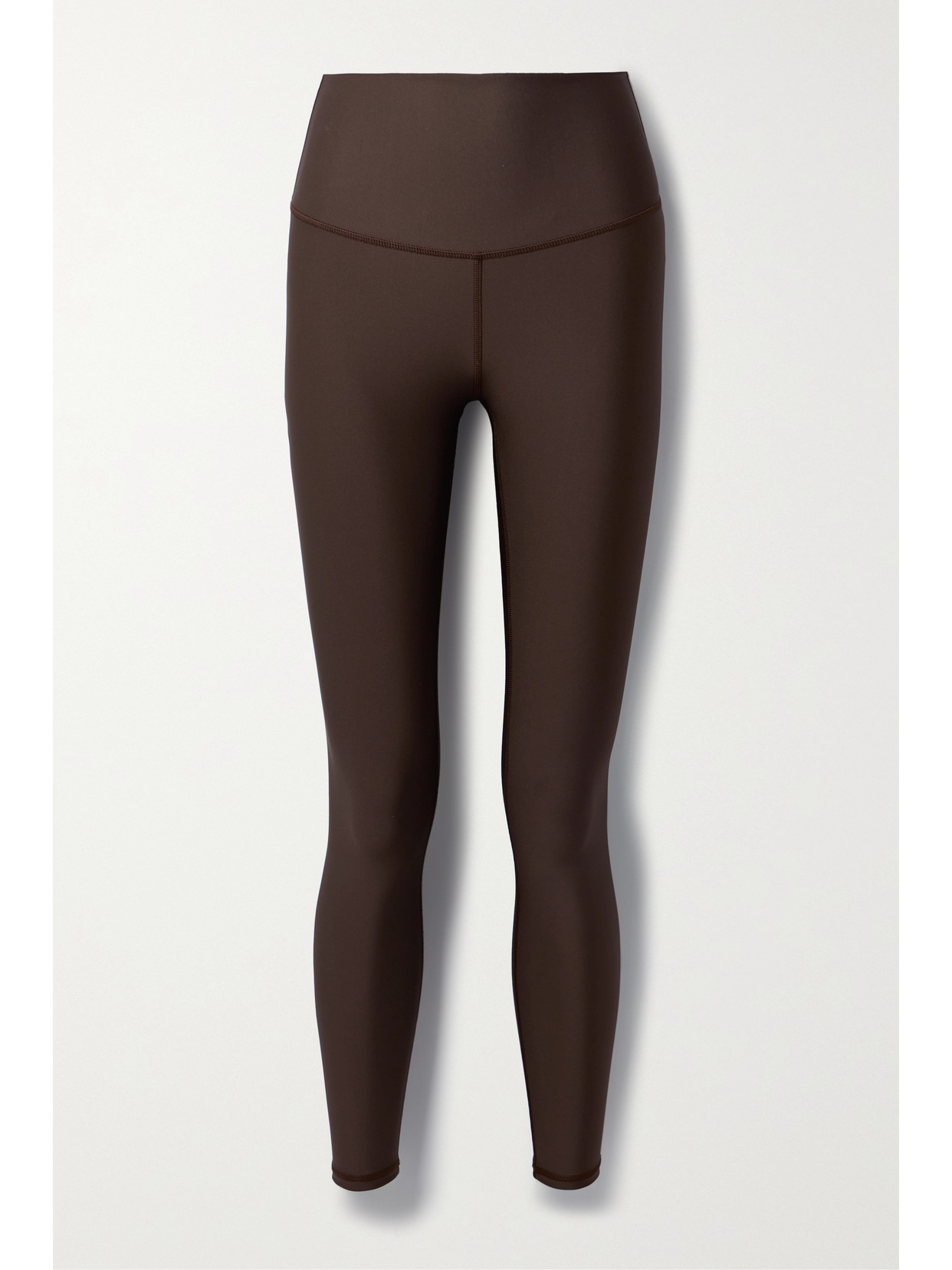 Alo Yoga - Airlift Cropped Stretch Leggings - Brown