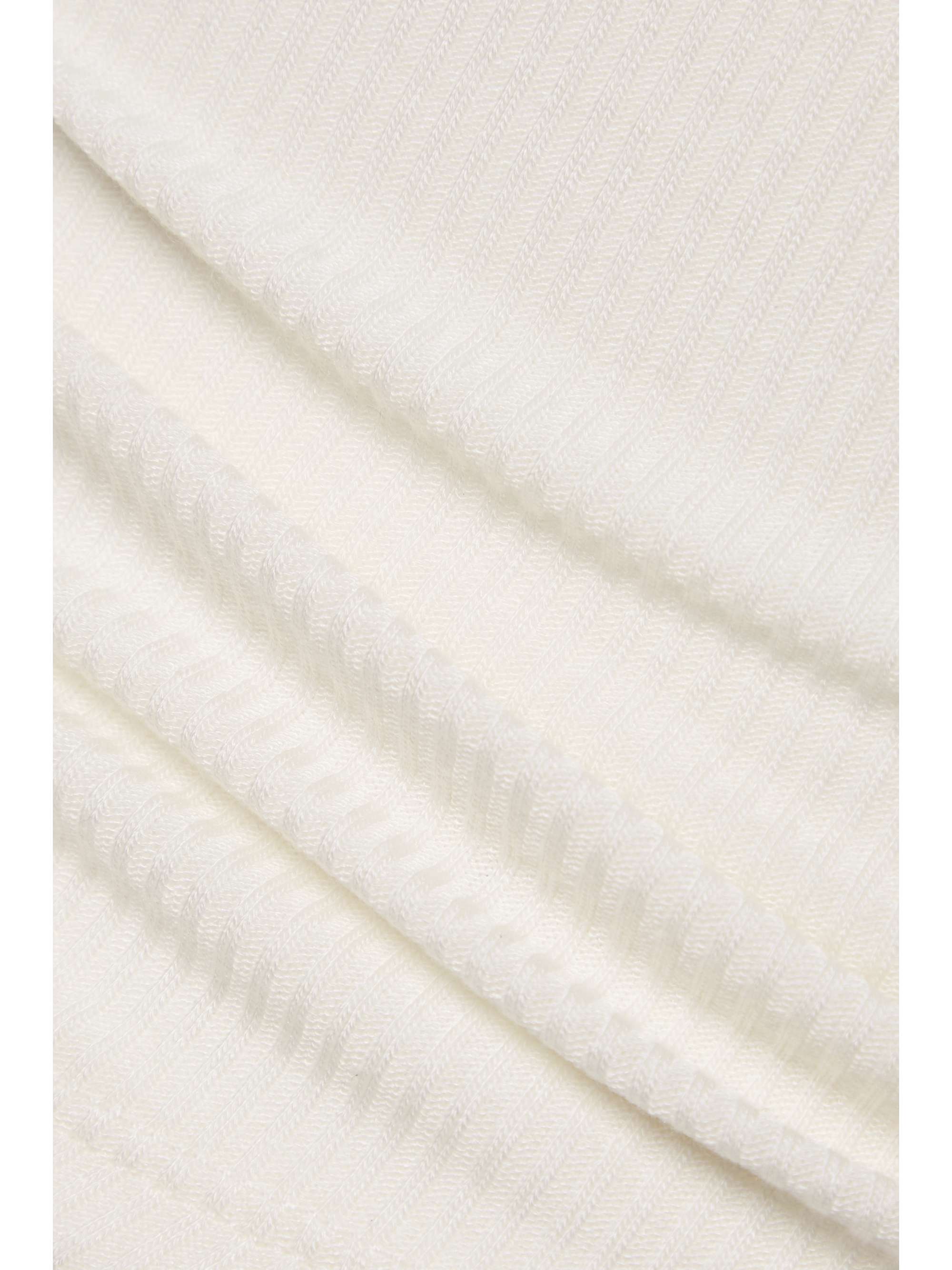 ALO YOGA Cropped gathered ribbed stretch-modal top