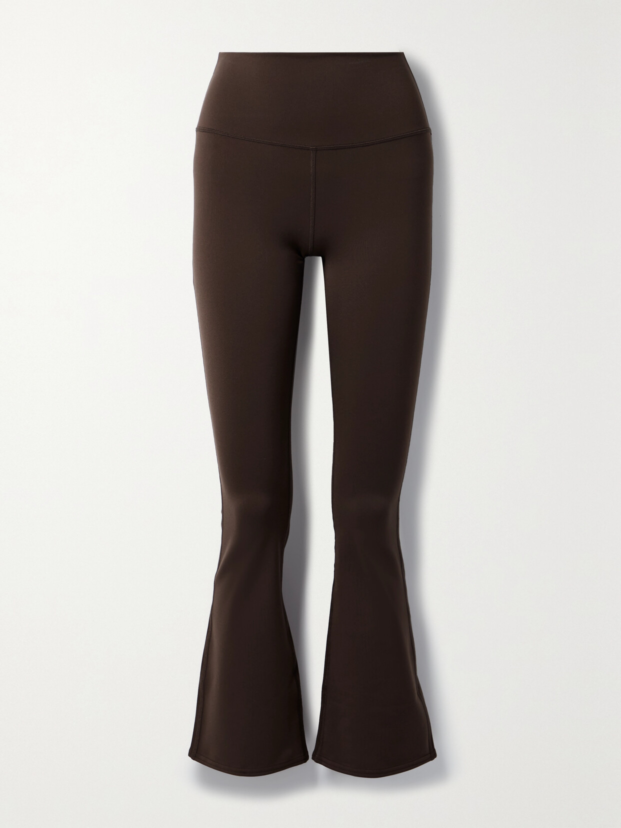 Alo Yoga - Airbrush Stretch Flared Leggings - Brown