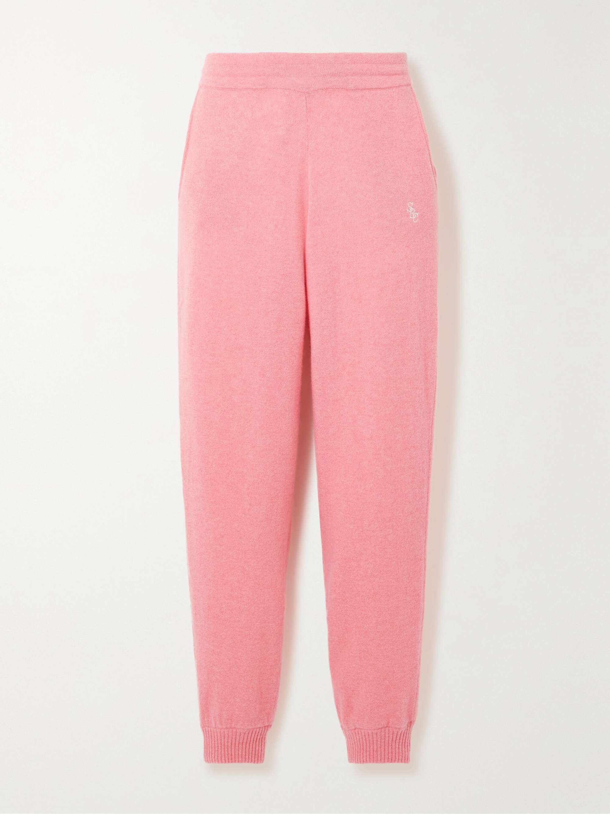 Ina embroidered cashmere sweatpants