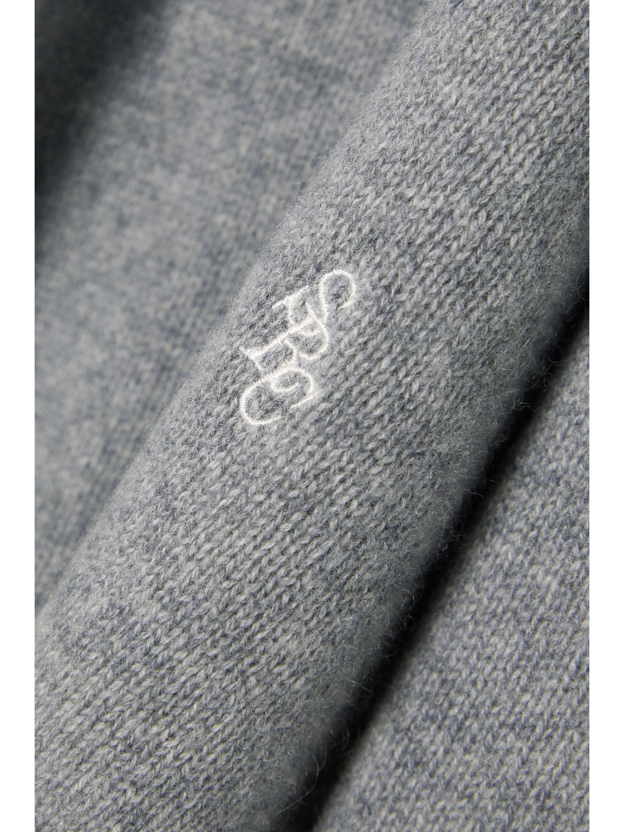 SPORTY & RICH Itzel Kaschmirpullover mit Stickerei